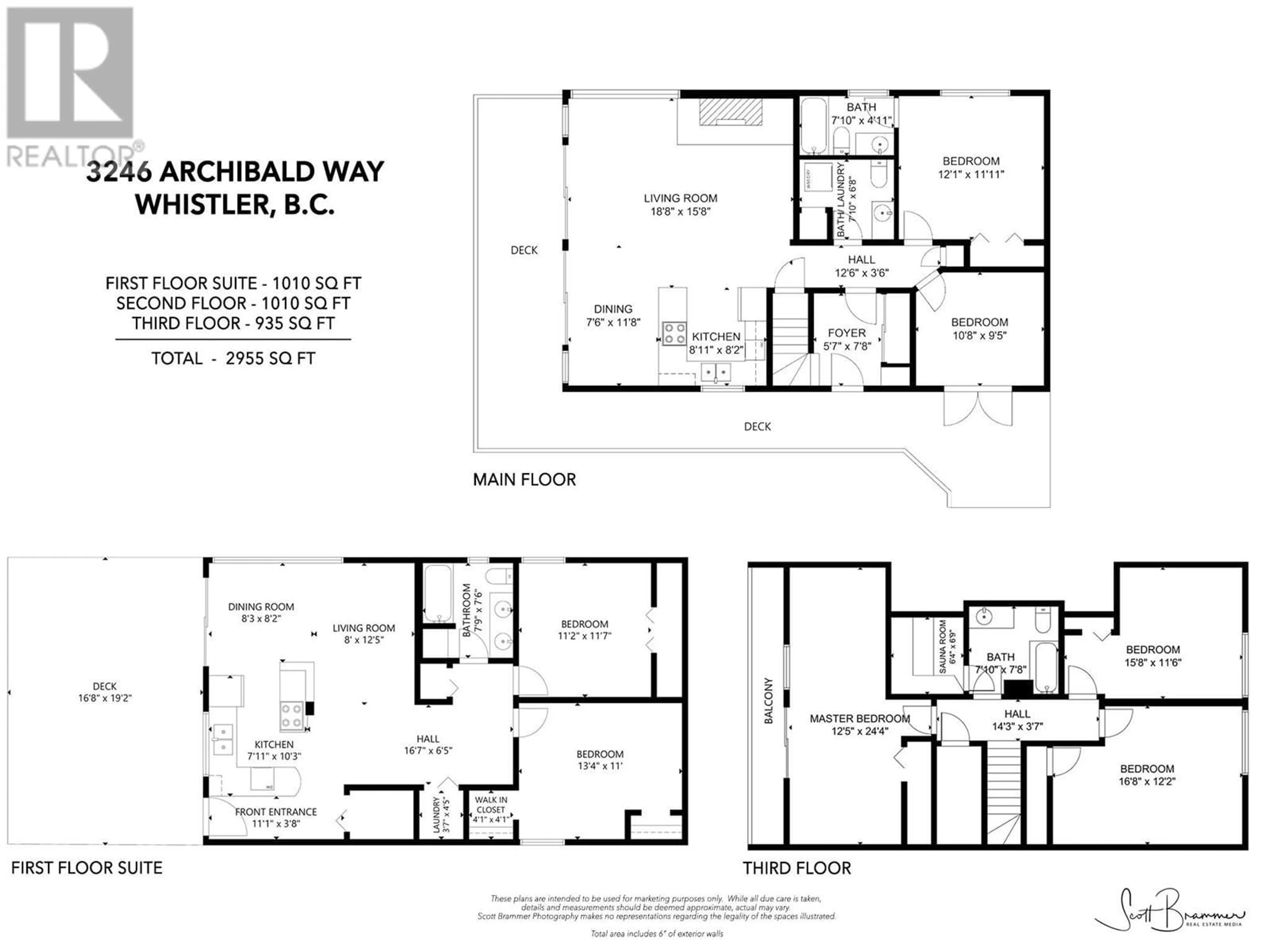 Floor plan for 3246 ARCHIBALD WAY, Whistler British Columbia V8E0B8