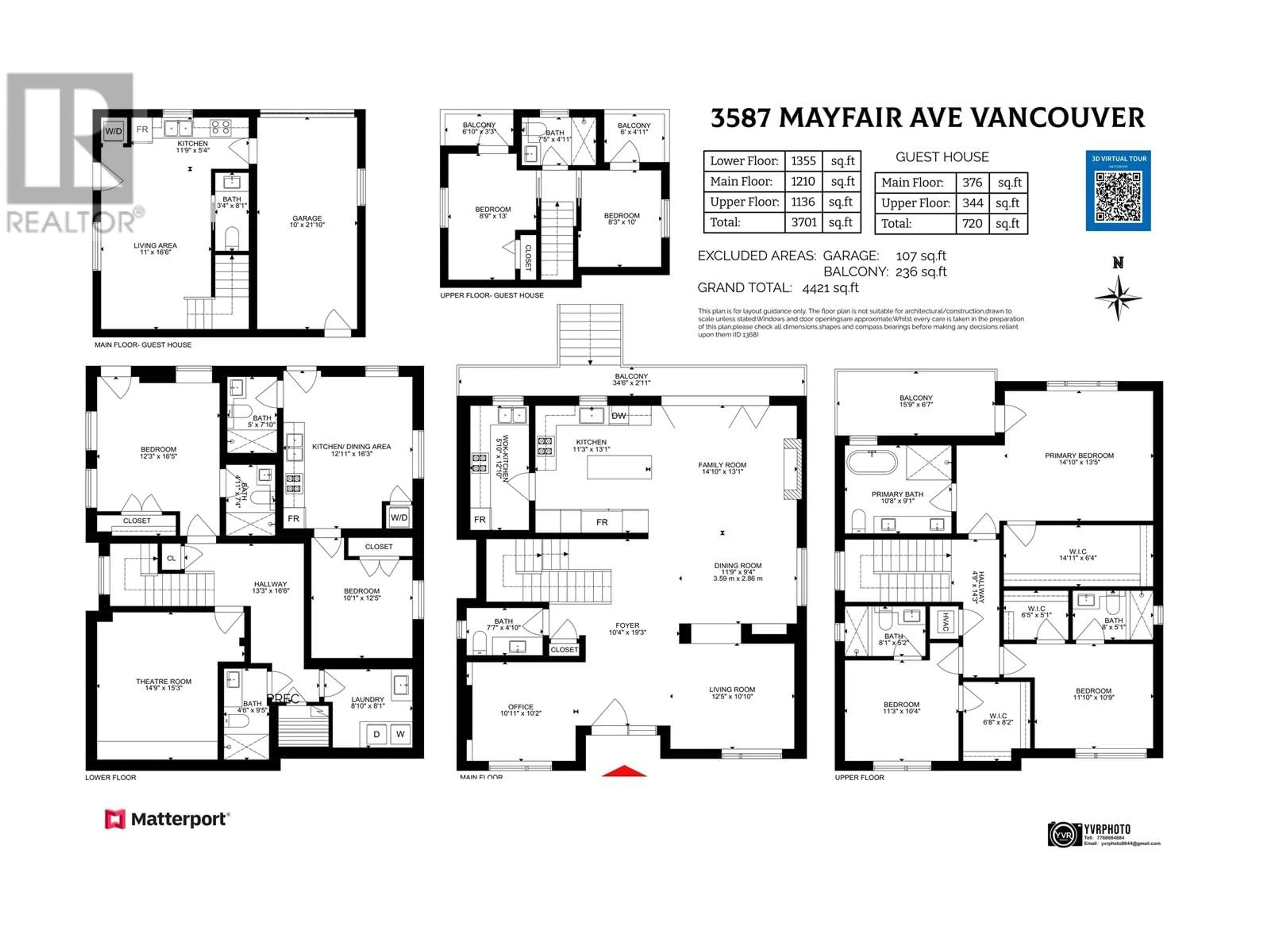 Floor plan for 3587 MAYFAIR AVENUE, Vancouver British Columbia V6N2Z2