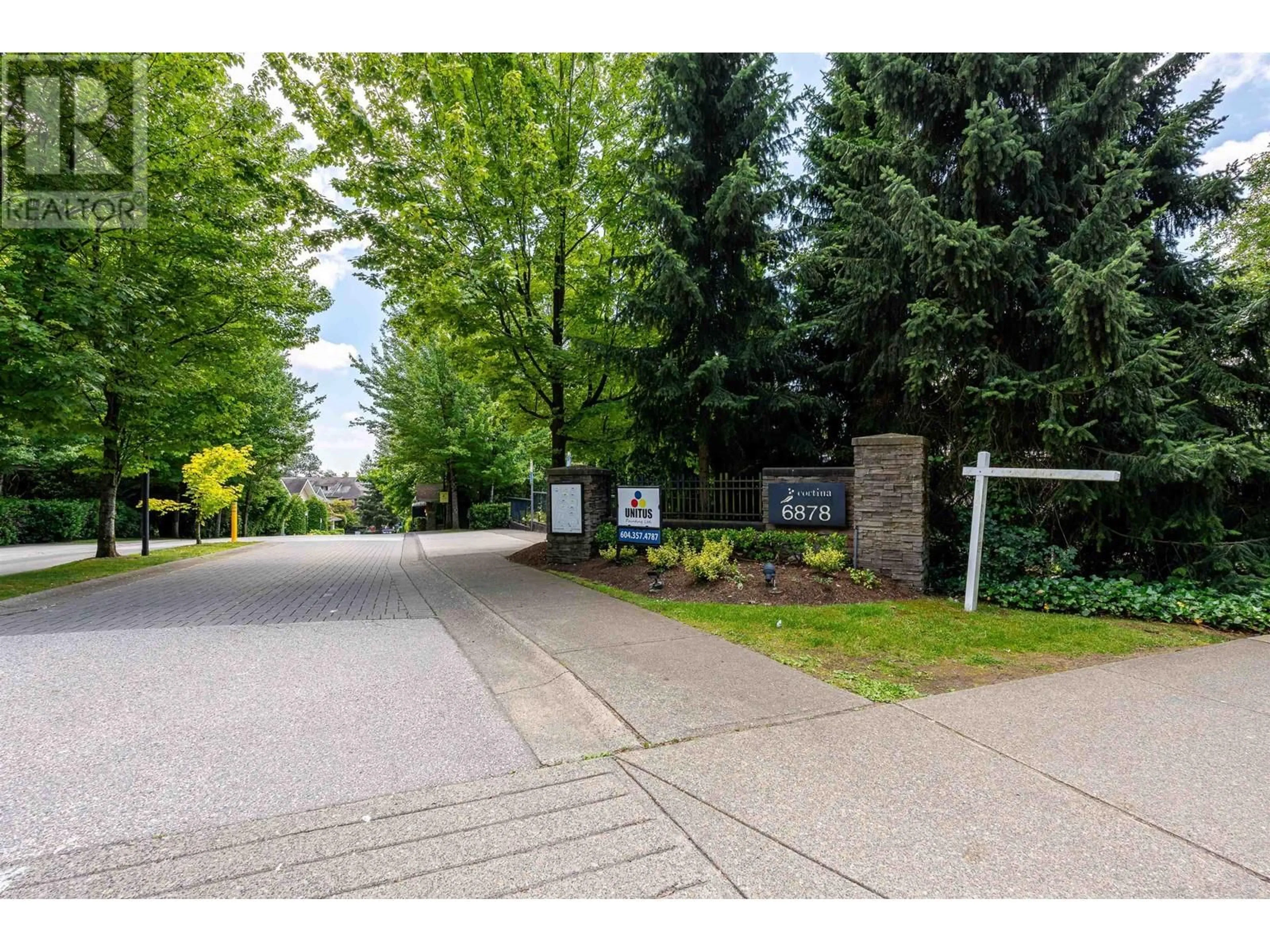 A pic from exterior of the house or condo, the street view for 64 6878 SOUTHPOINT DRIVE, Burnaby British Columbia V3N5E4