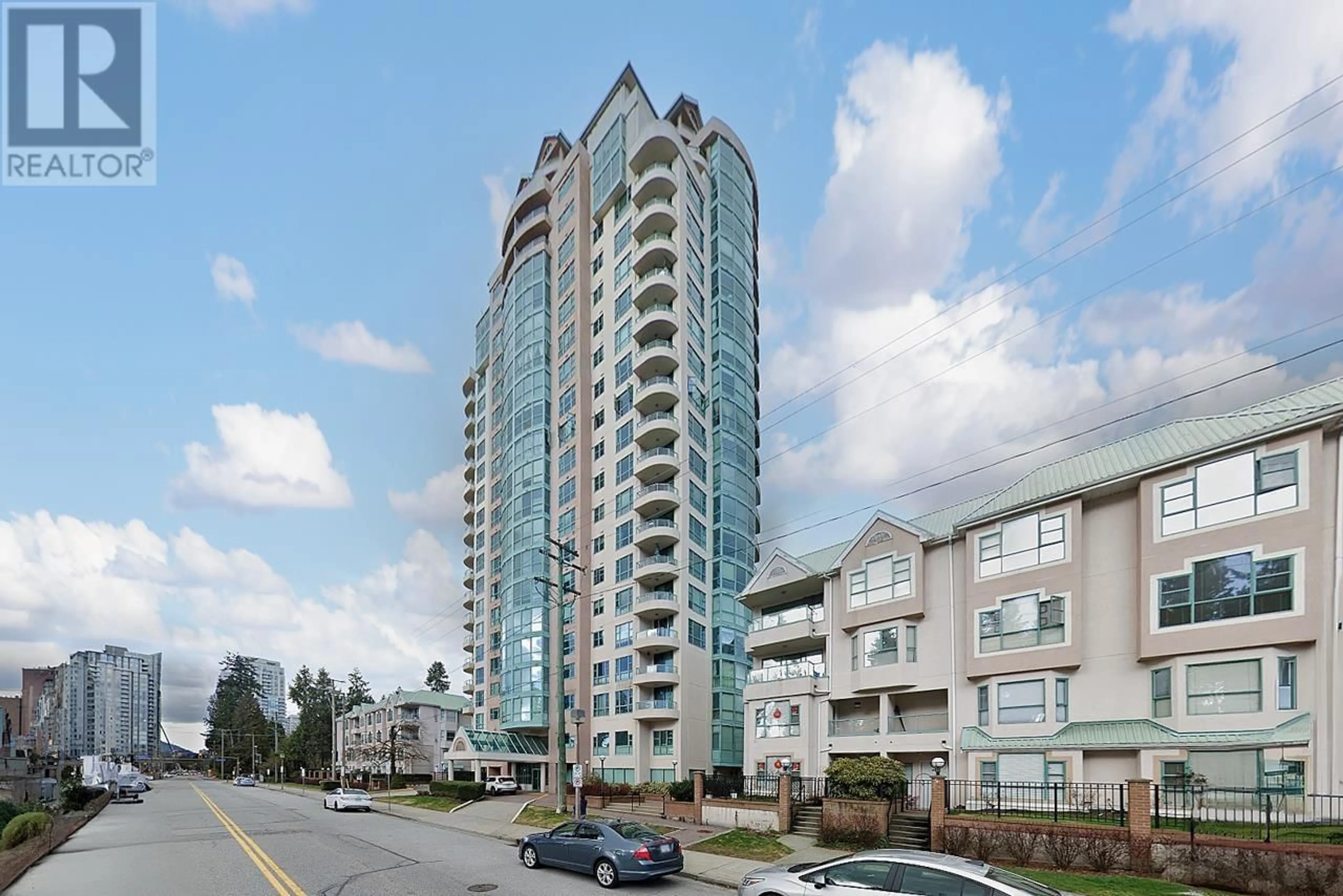 A pic from exterior of the house or condo for 1403 3071 GLEN DRIVE, Coquitlam British Columbia V3B7R1