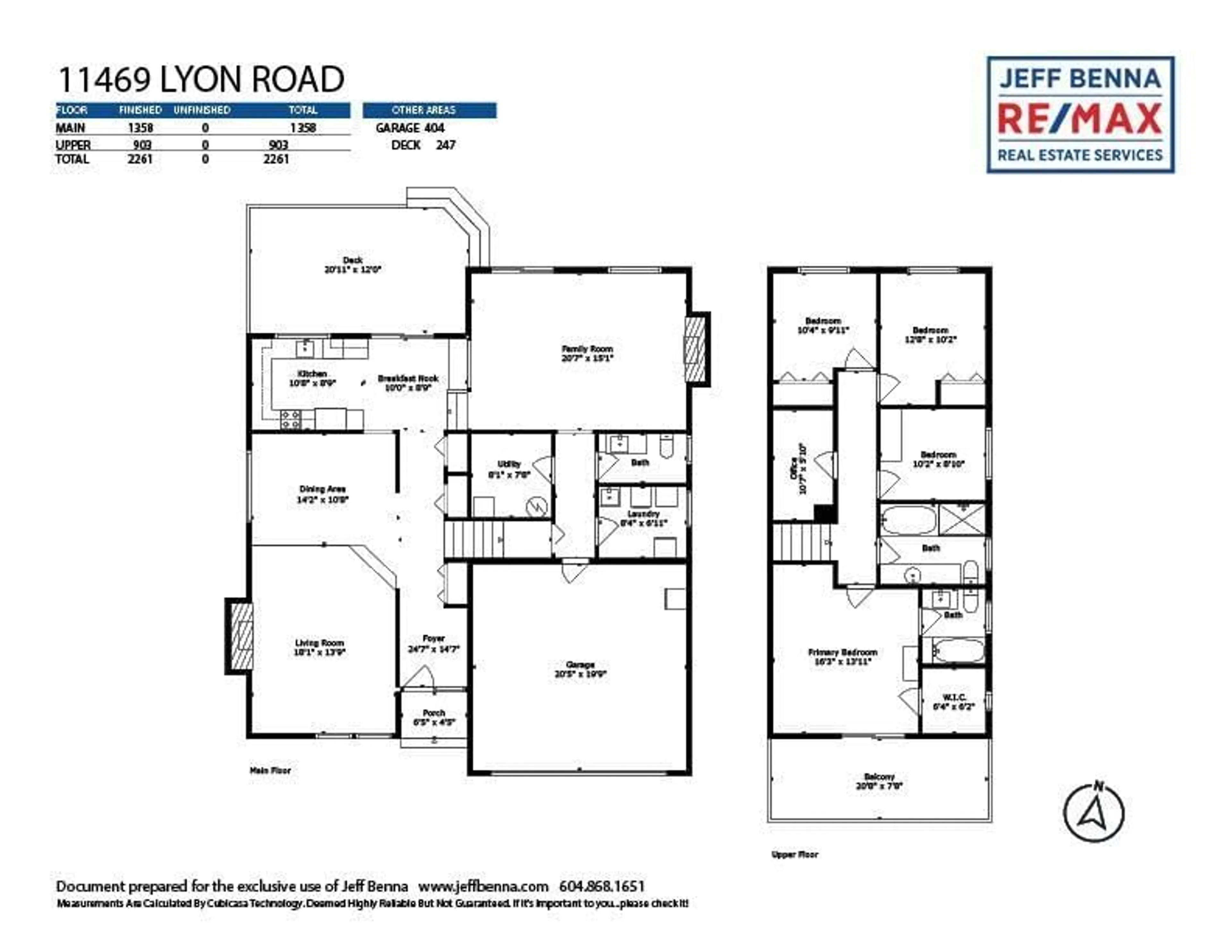 Floor plan for 11469 LYON ROAD, Delta British Columbia V4E2K1