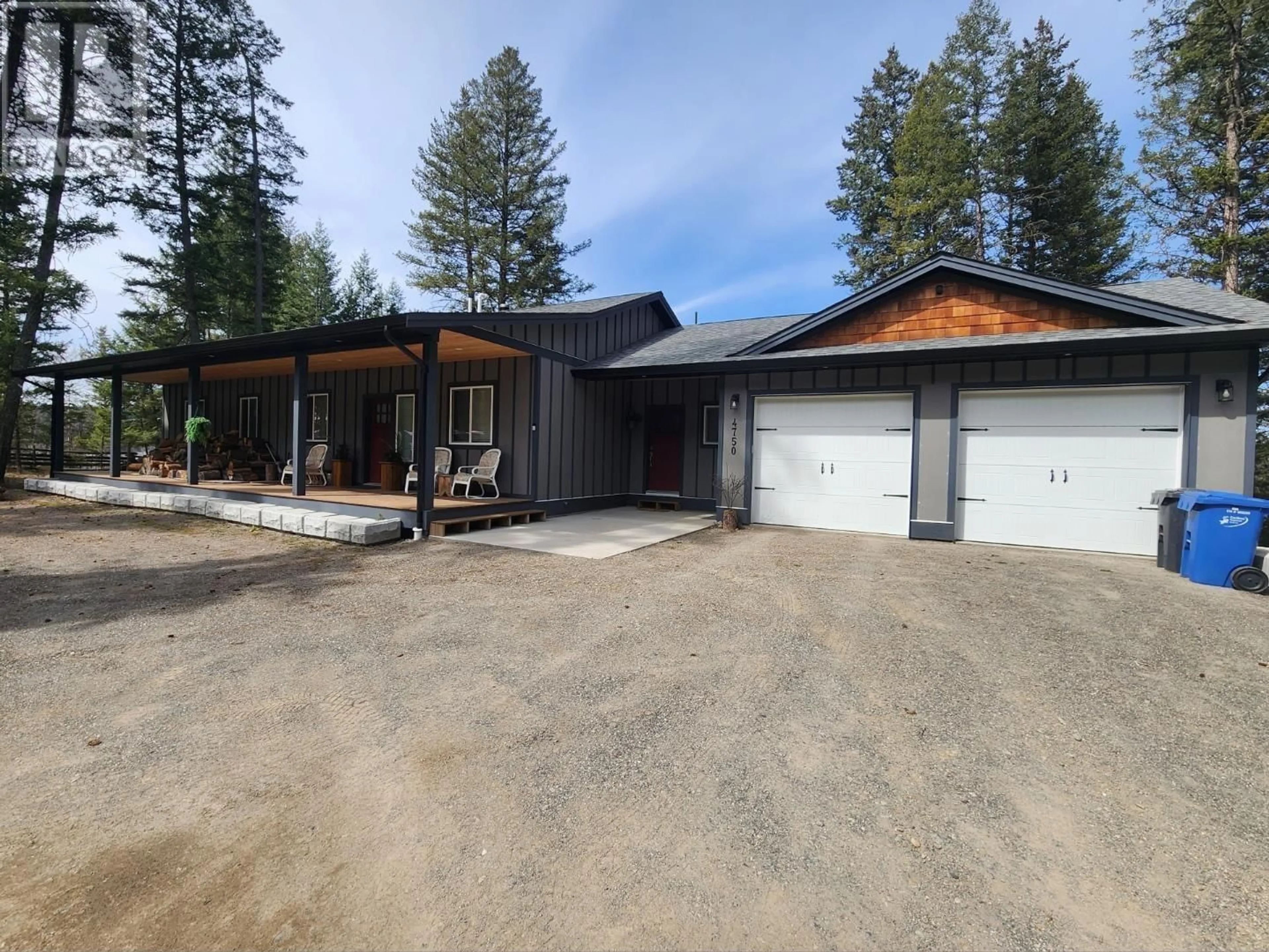 Frontside or backside of a home for 4750 TELQUA DRIVE, 108 Mile Ranch British Columbia V0K2Z0