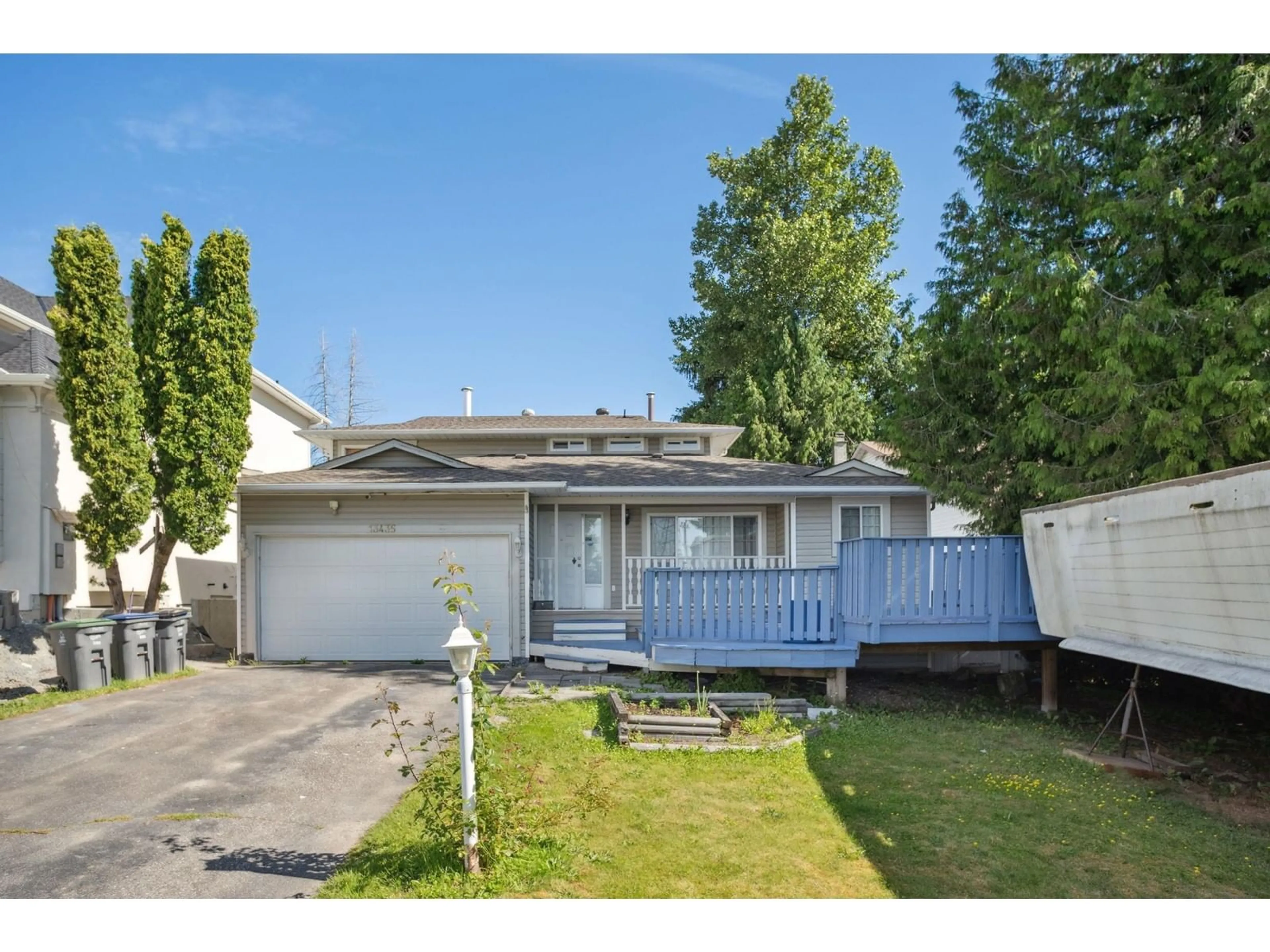 Frontside or backside of a home for 13435 92 AVENUE, Surrey British Columbia V3V7M8