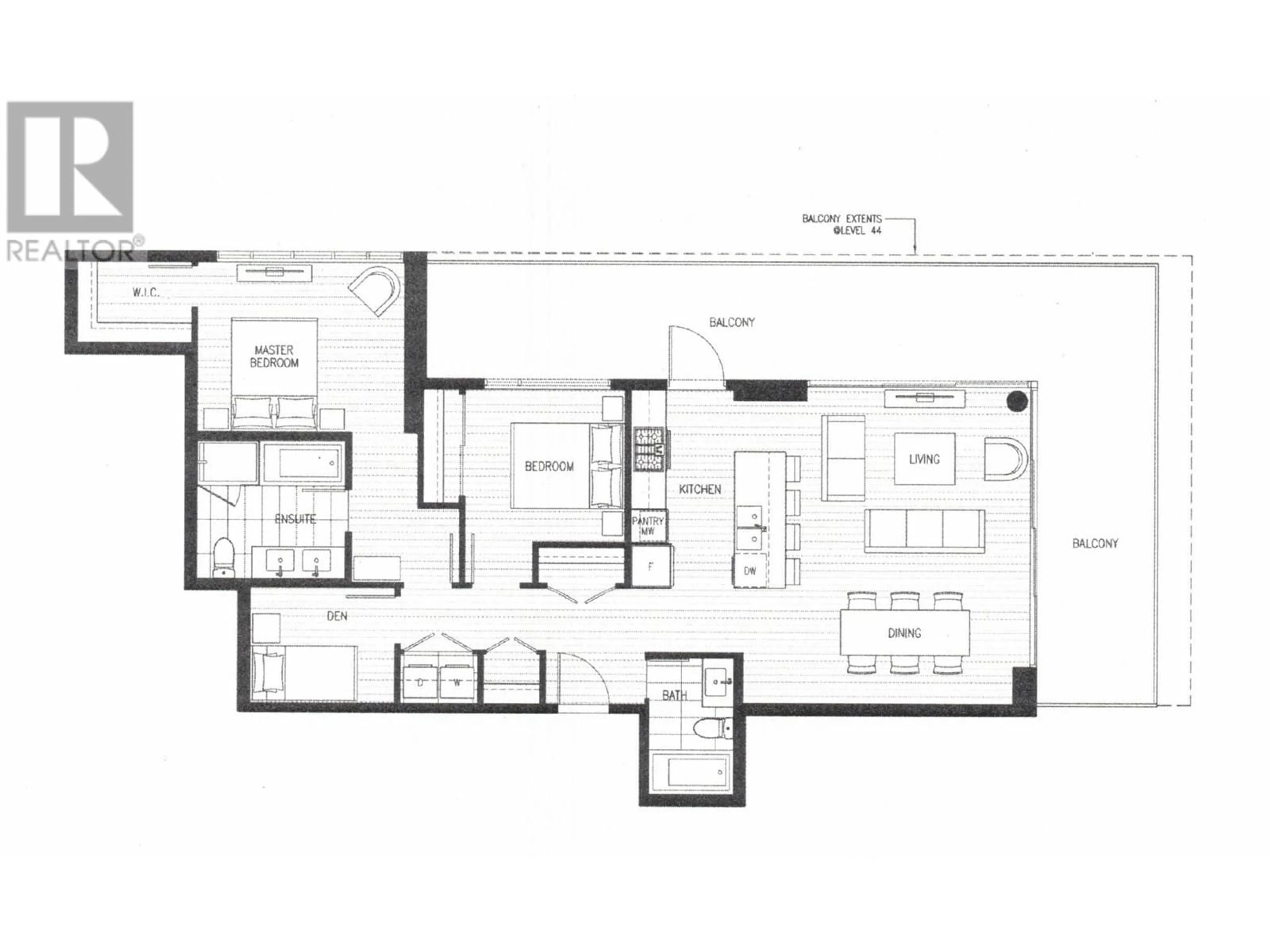 Floor plan for 4704 567 CLARKE ROAD, Coquitlam British Columbia V3J0K7