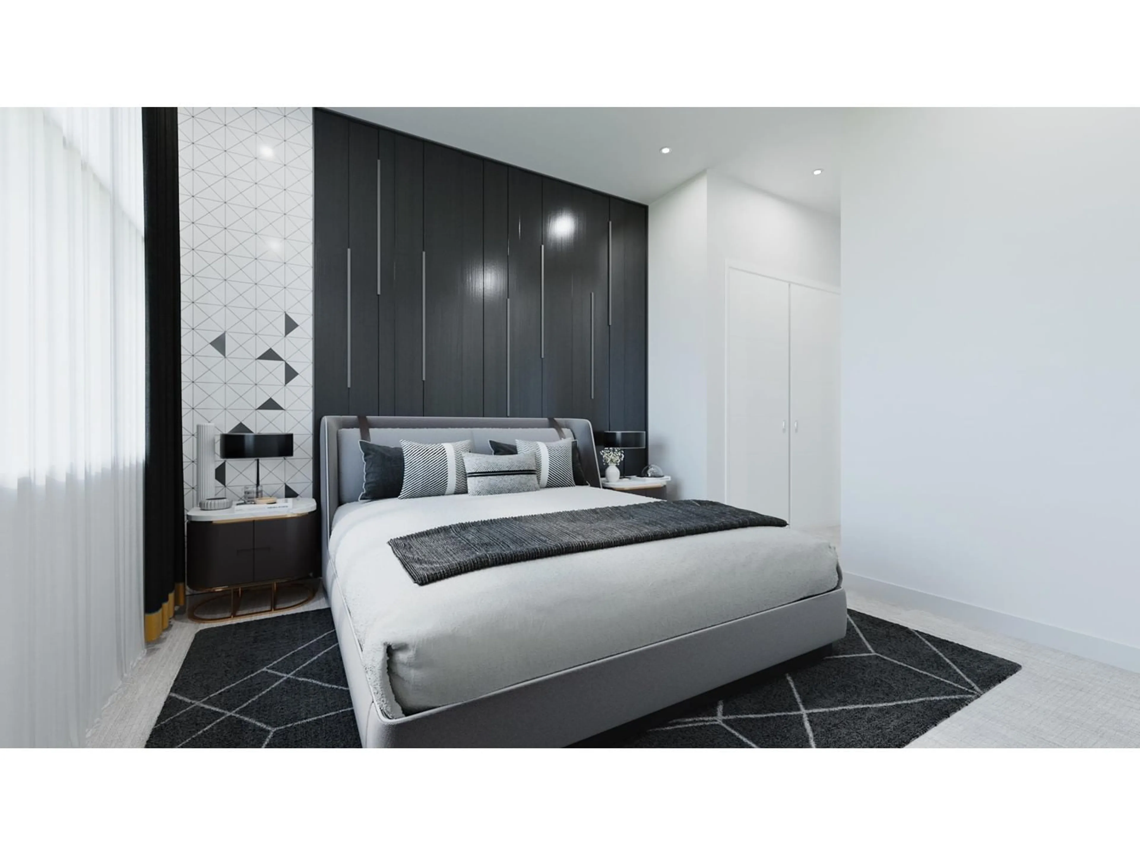 Bedroom with bed, unknown for 314 - 163 175 A, Surrey British Columbia V0V0V0