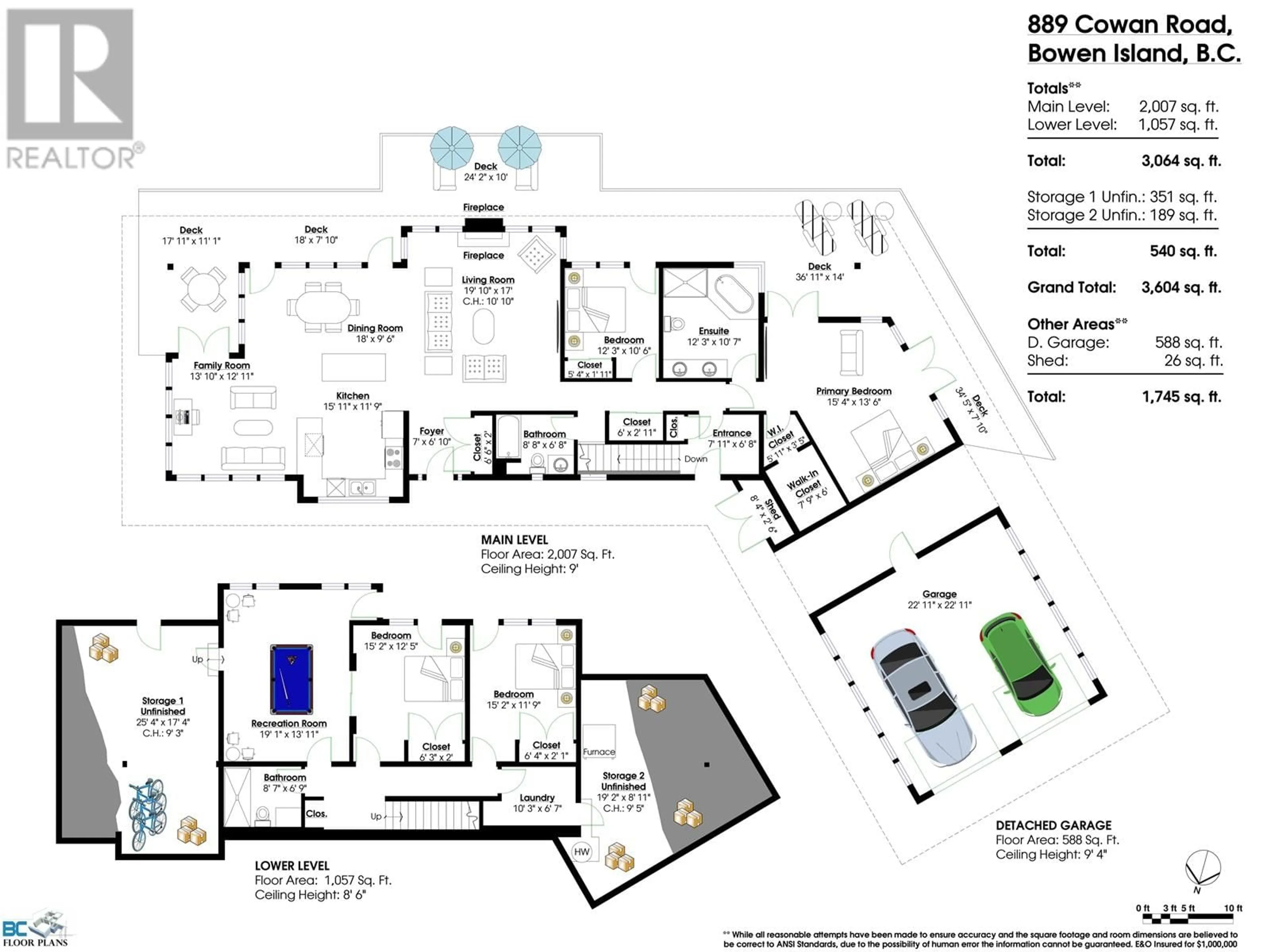 Floor plan for 889 COWAN POINT DRIVE, Bowen Island British Columbia V0N1G2