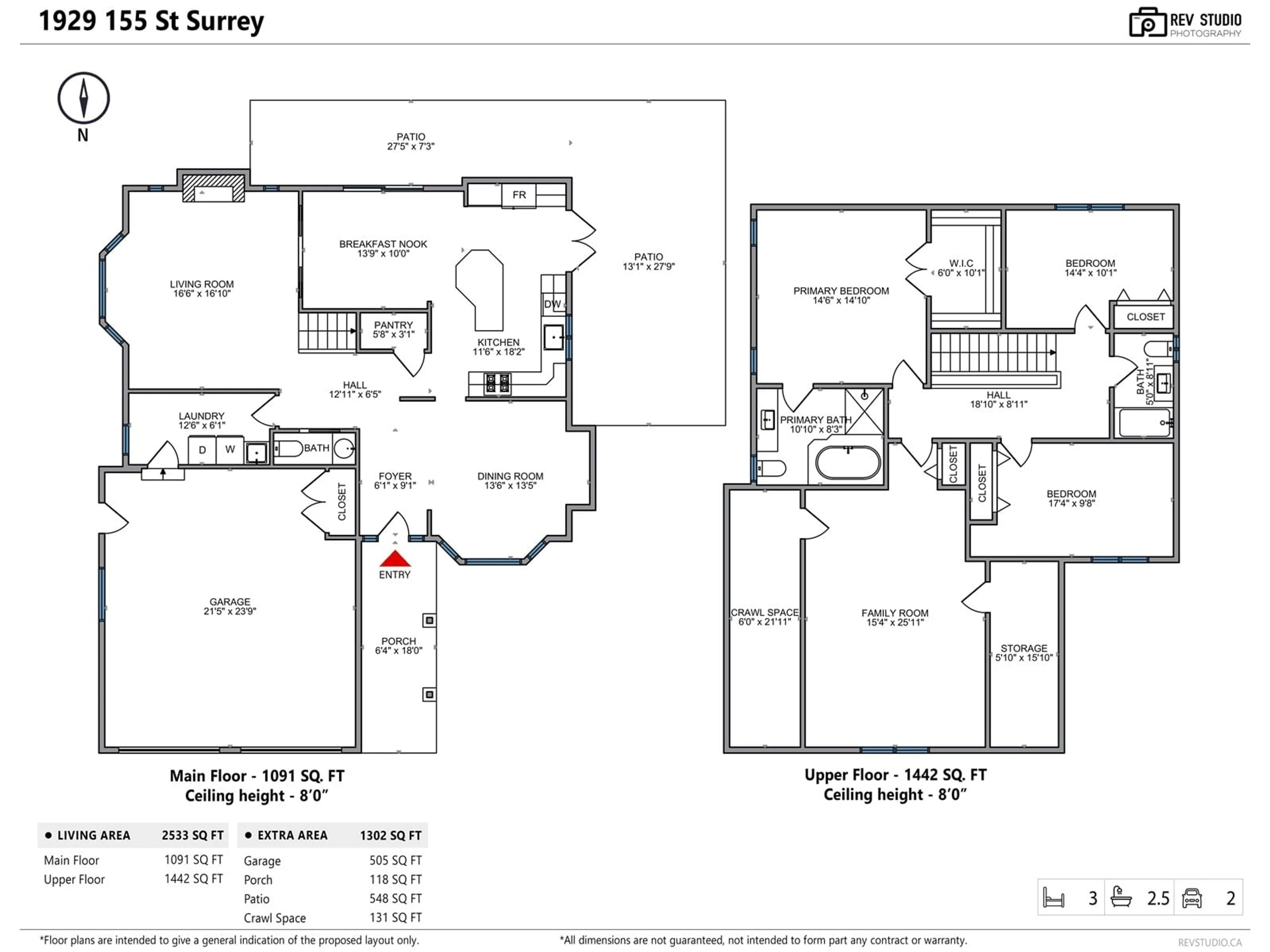 Floor plan for 1929 155 STREET, Surrey British Columbia V4A7M9