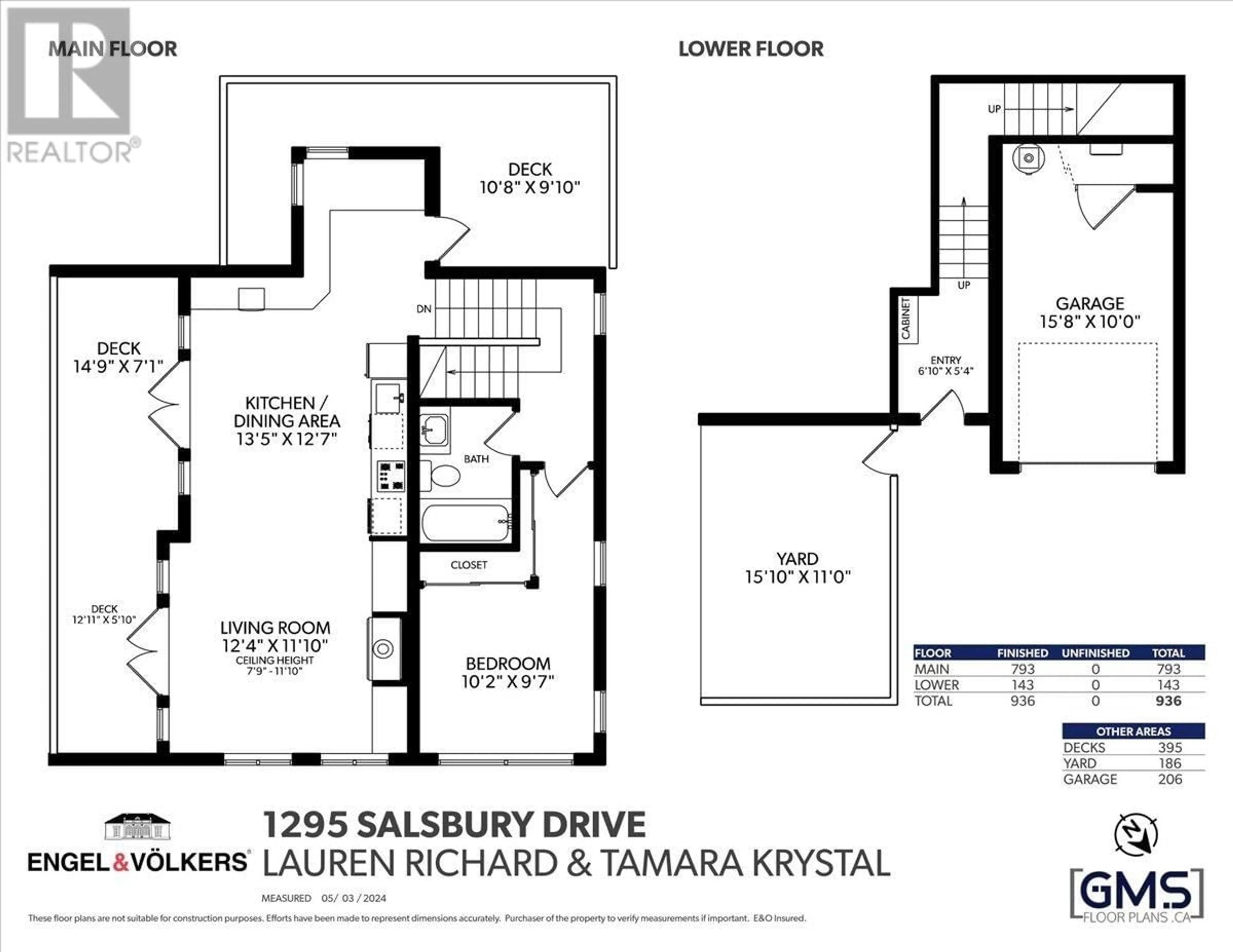 Floor plan for 1295 SALSBURY DRIVE, Vancouver British Columbia V5L4B1