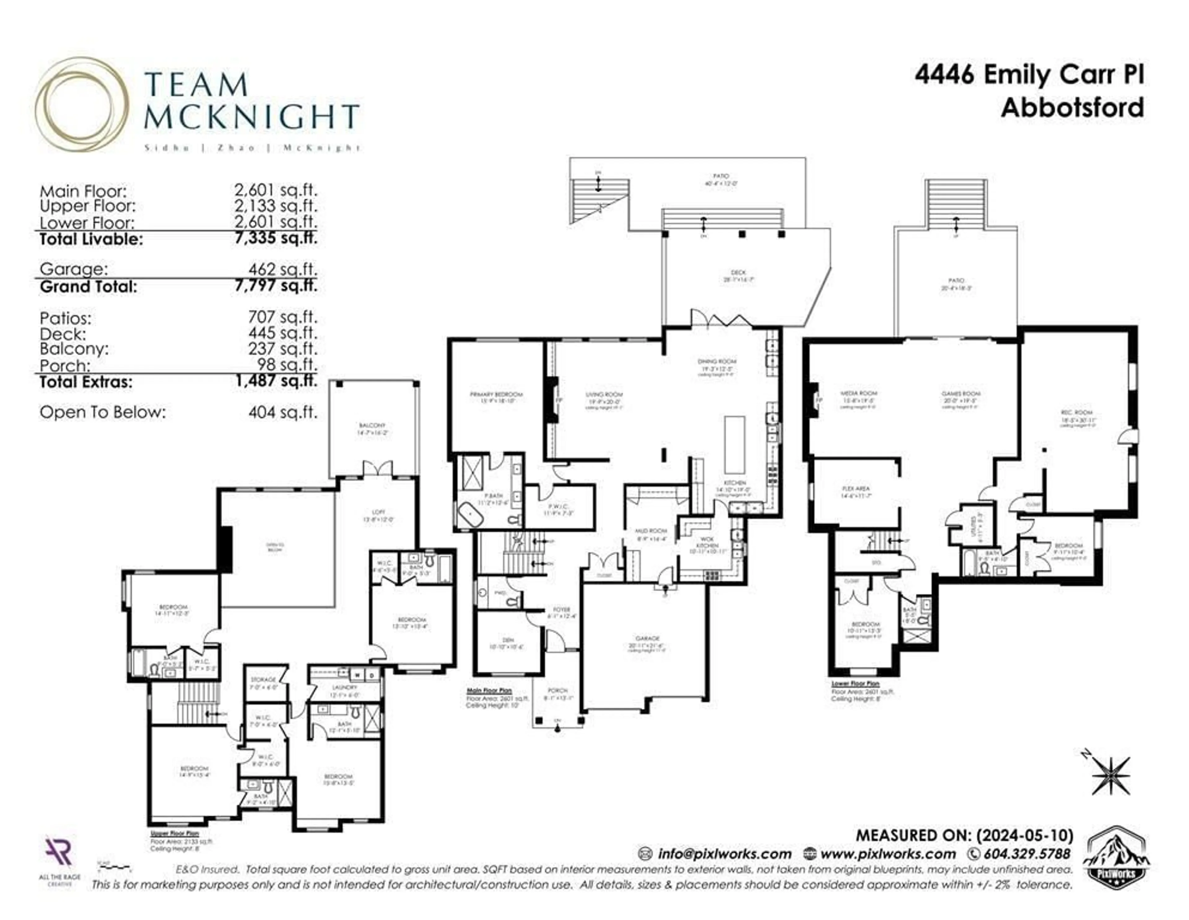 Floor plan for 4446 EMILY CARR PLACE PLACE, Abbotsford British Columbia V3G0E9