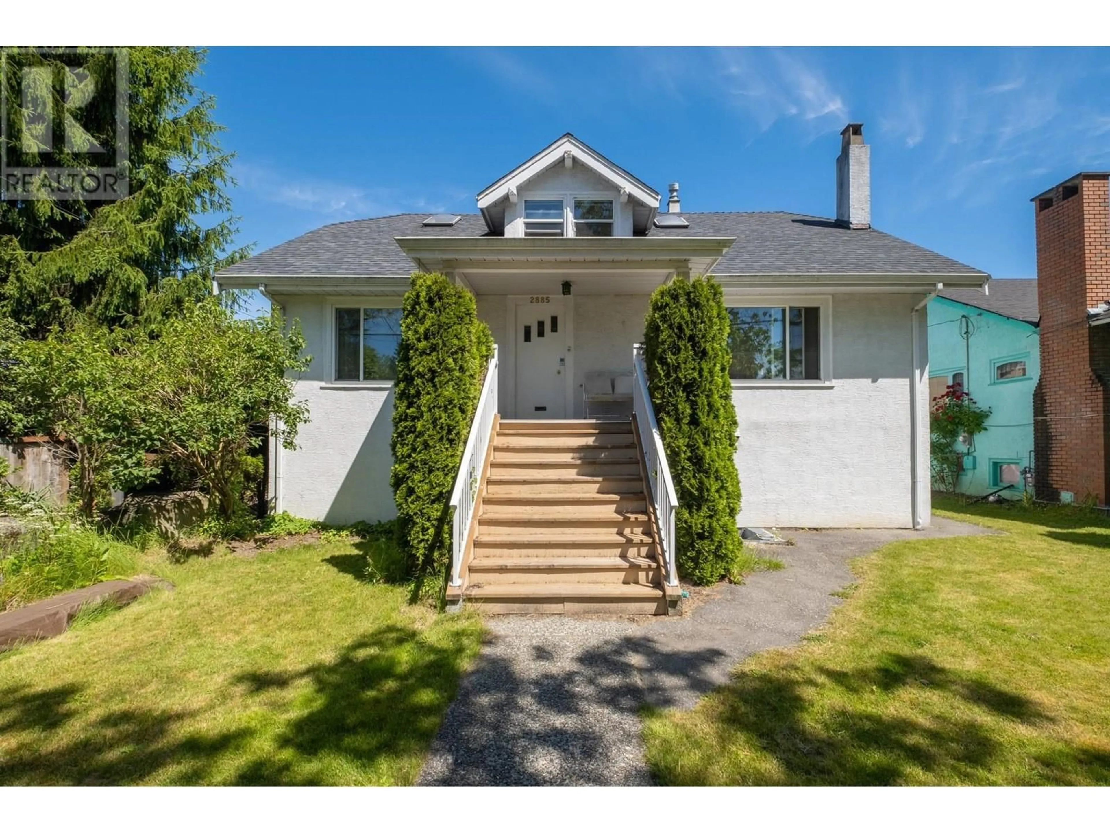 Frontside or backside of a home for 2885 W 10TH AVENUE, Vancouver British Columbia V6K2K2