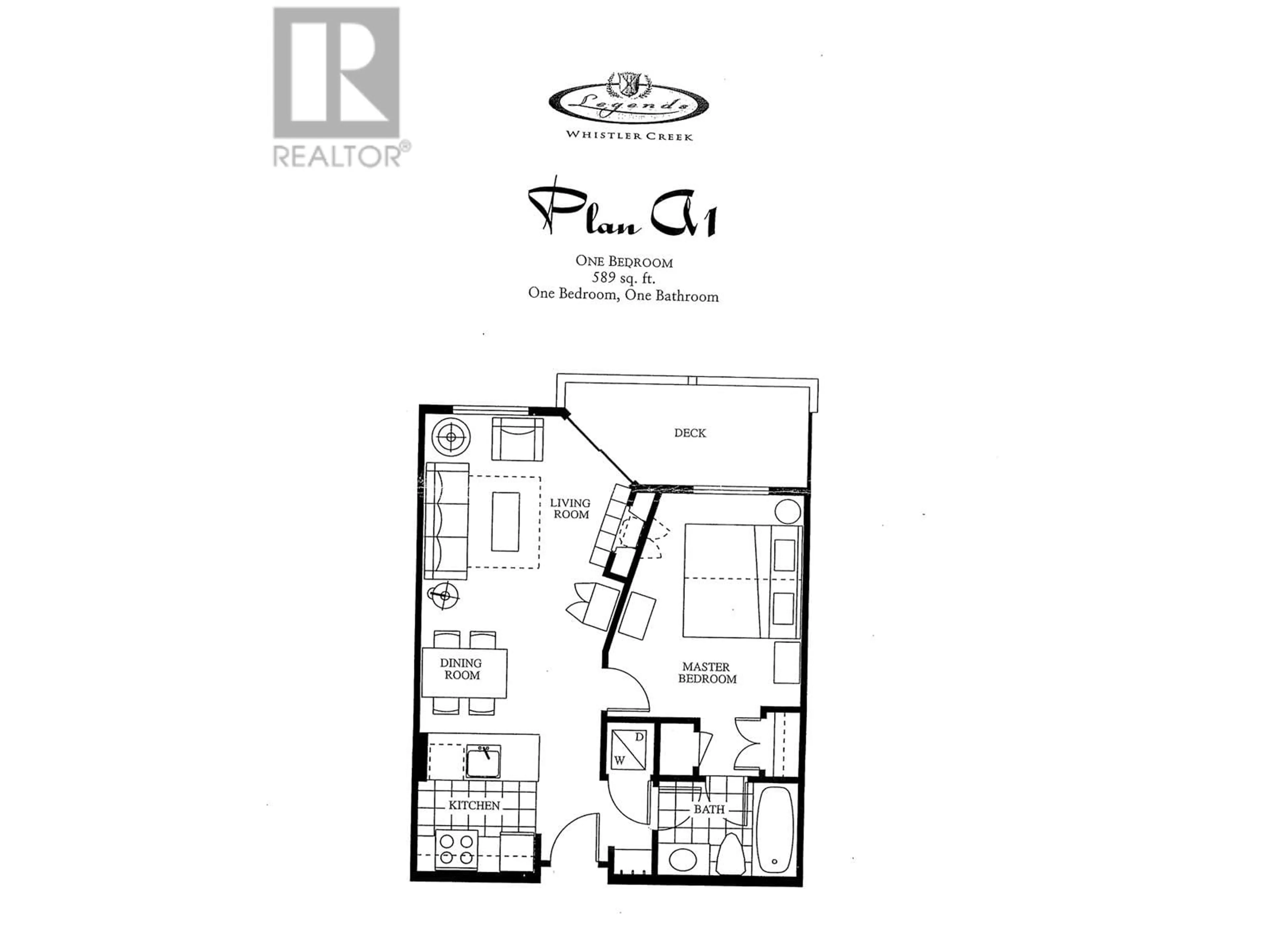 Floor plan for 312B 2036 LONDON LANE, Whistler British Columbia V8E0N7