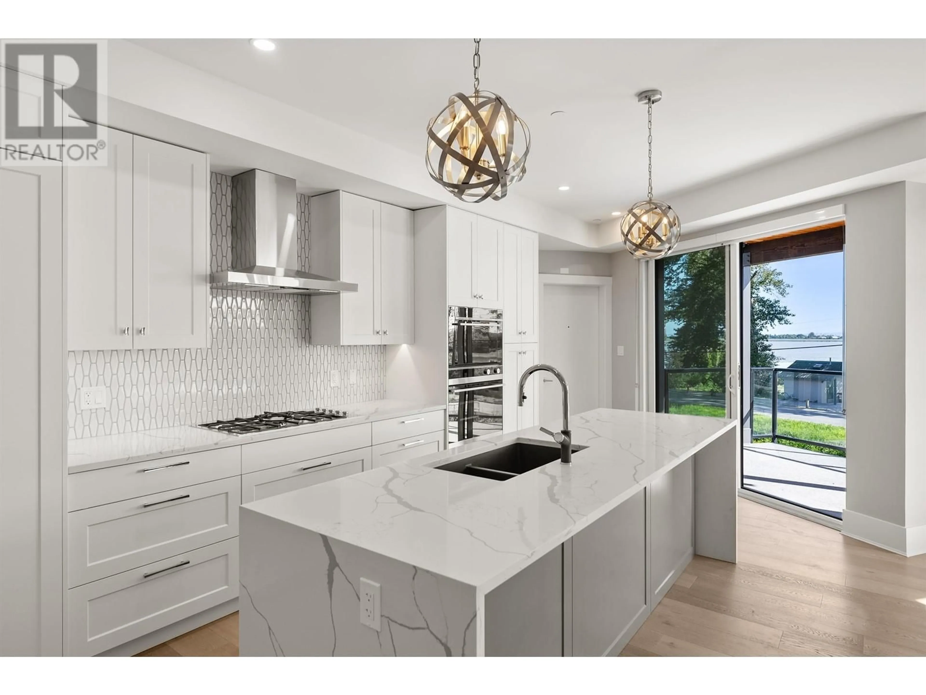 Contemporary kitchen for 203 6111 DYKE ROAD, Richmond British Columbia V7E3R3