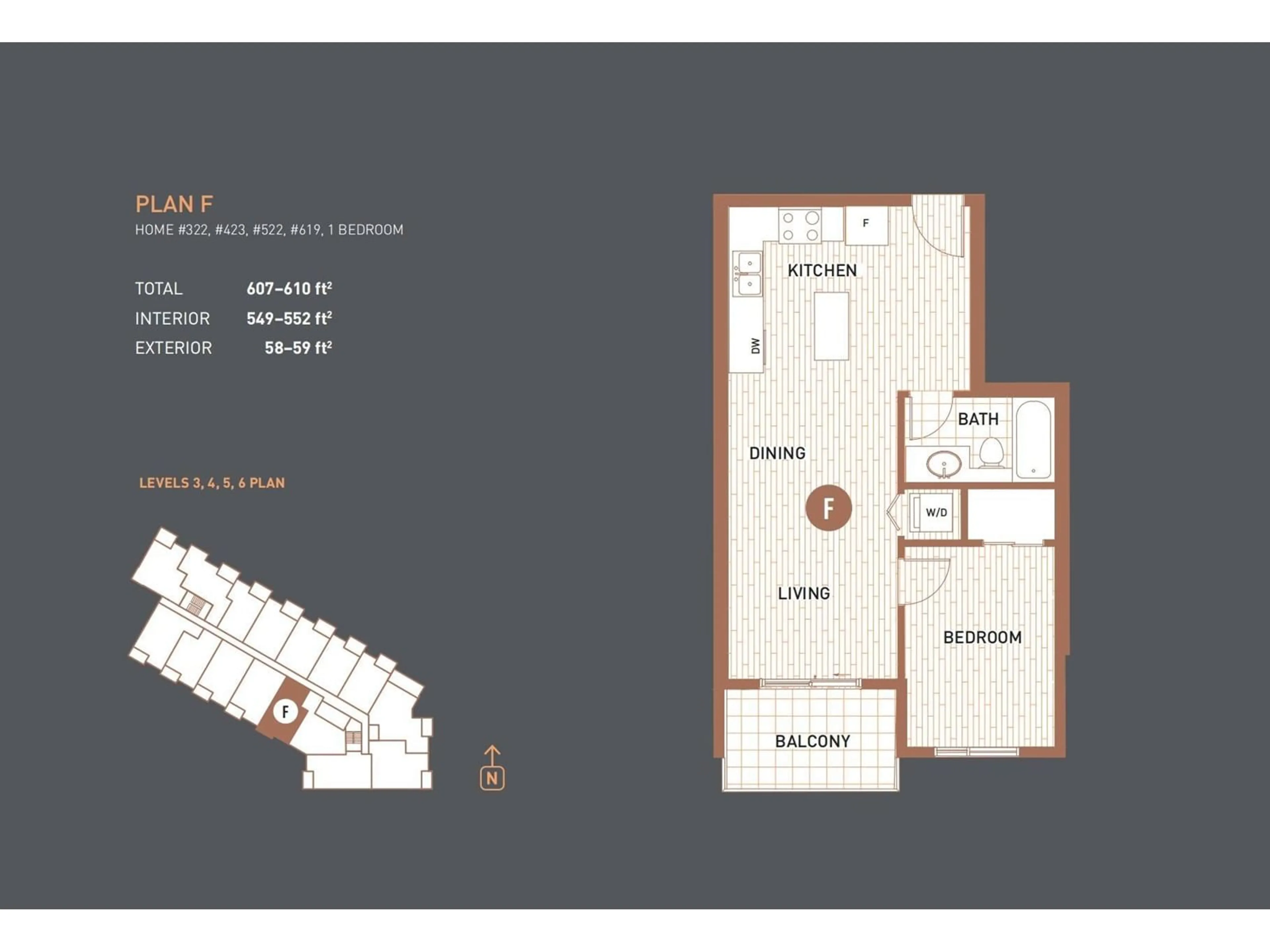 Floor plan for 423 13968 LAUREL DRIVE, Surrey British Columbia V3T0S9