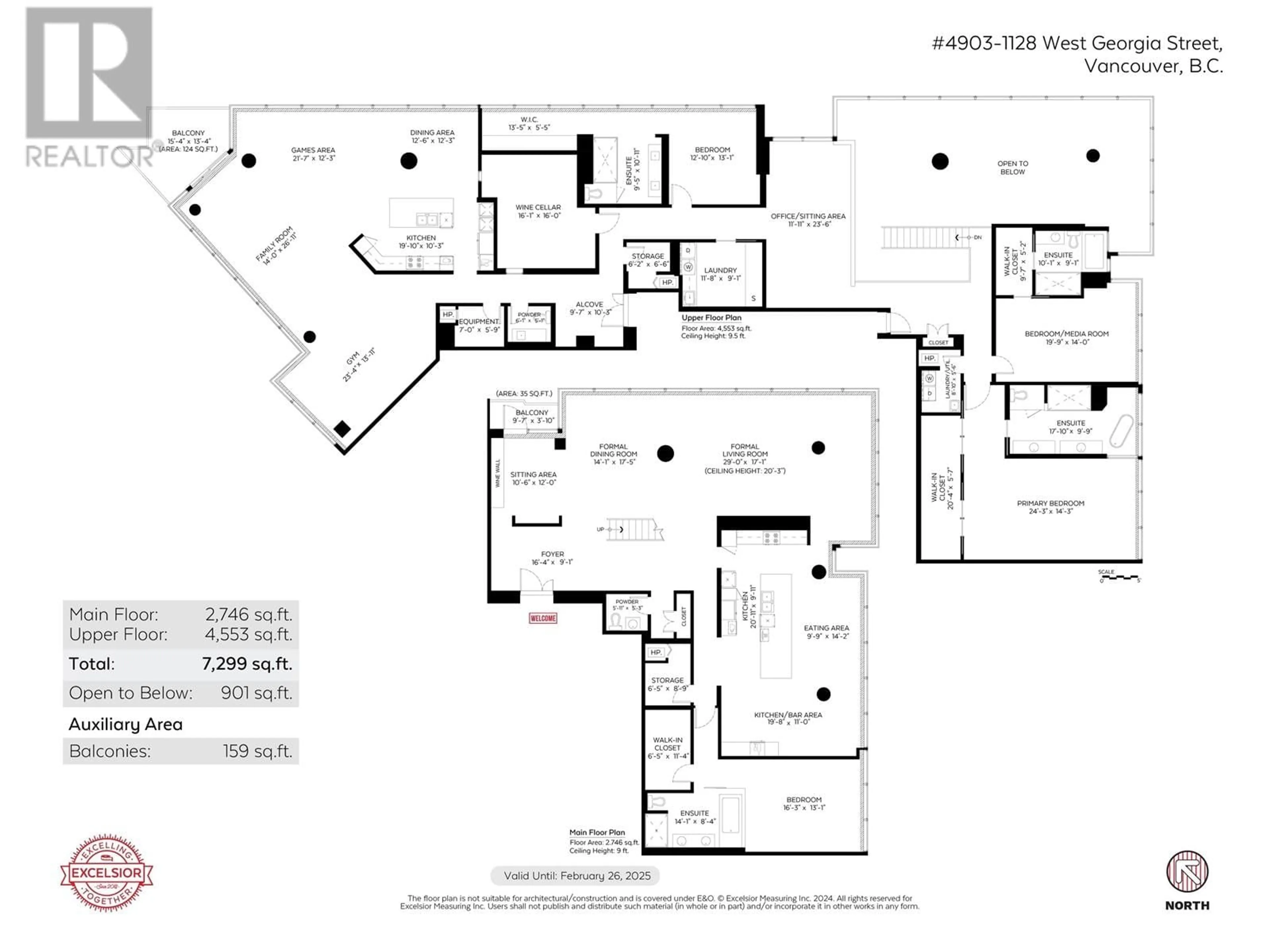 Floor plan for 4903 1128 W GEORGIA STREET, Vancouver British Columbia V6E0A8