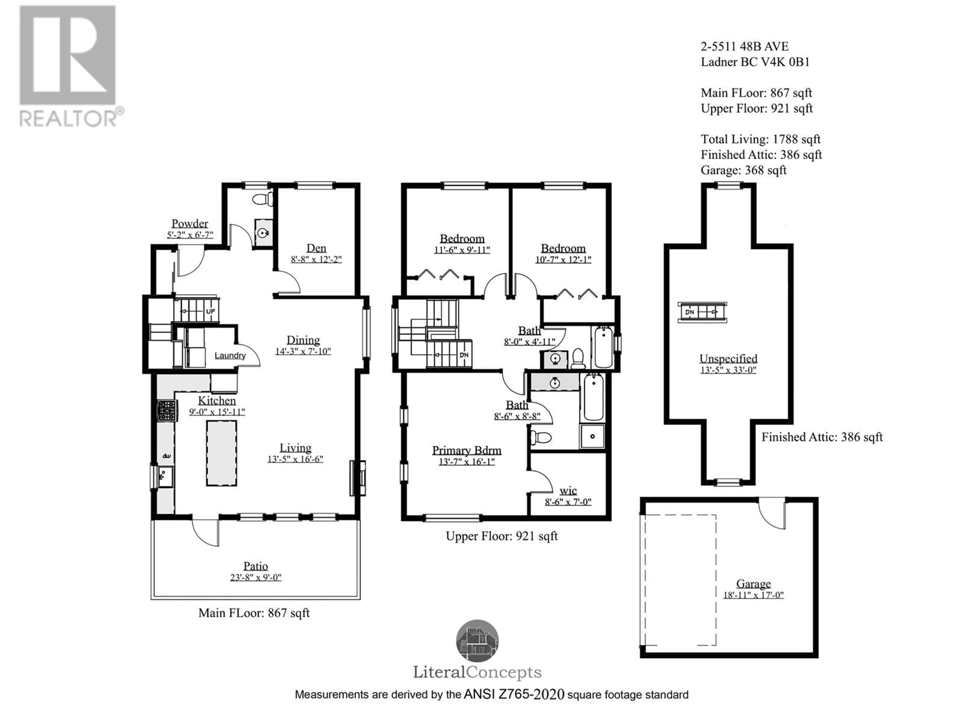 Floor plan for 2 5511 48B AVENUE, Delta British Columbia V4K0B1