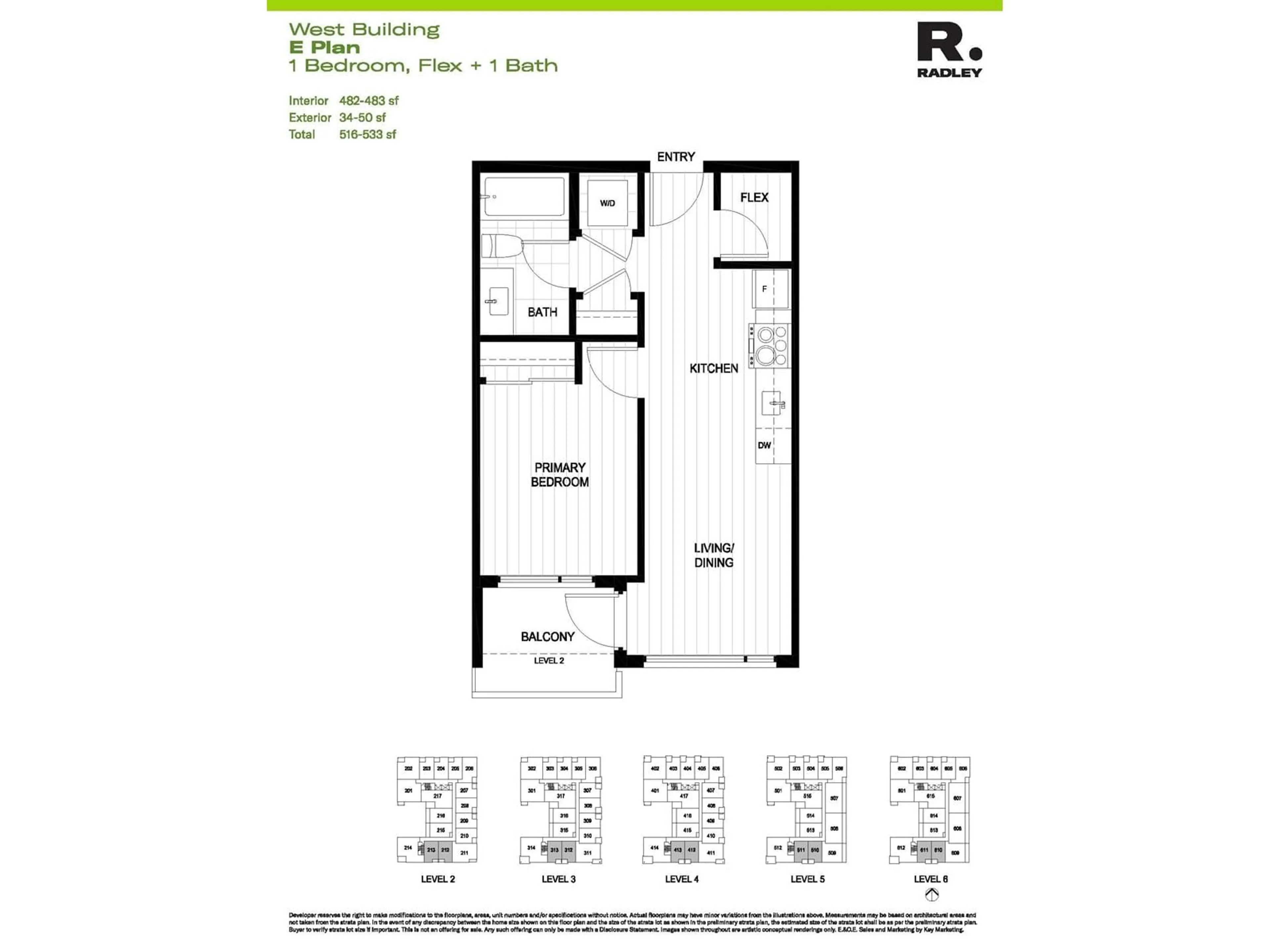 Floor plan for W213 13838 108 AVENUE, Surrey British Columbia V0V0V0