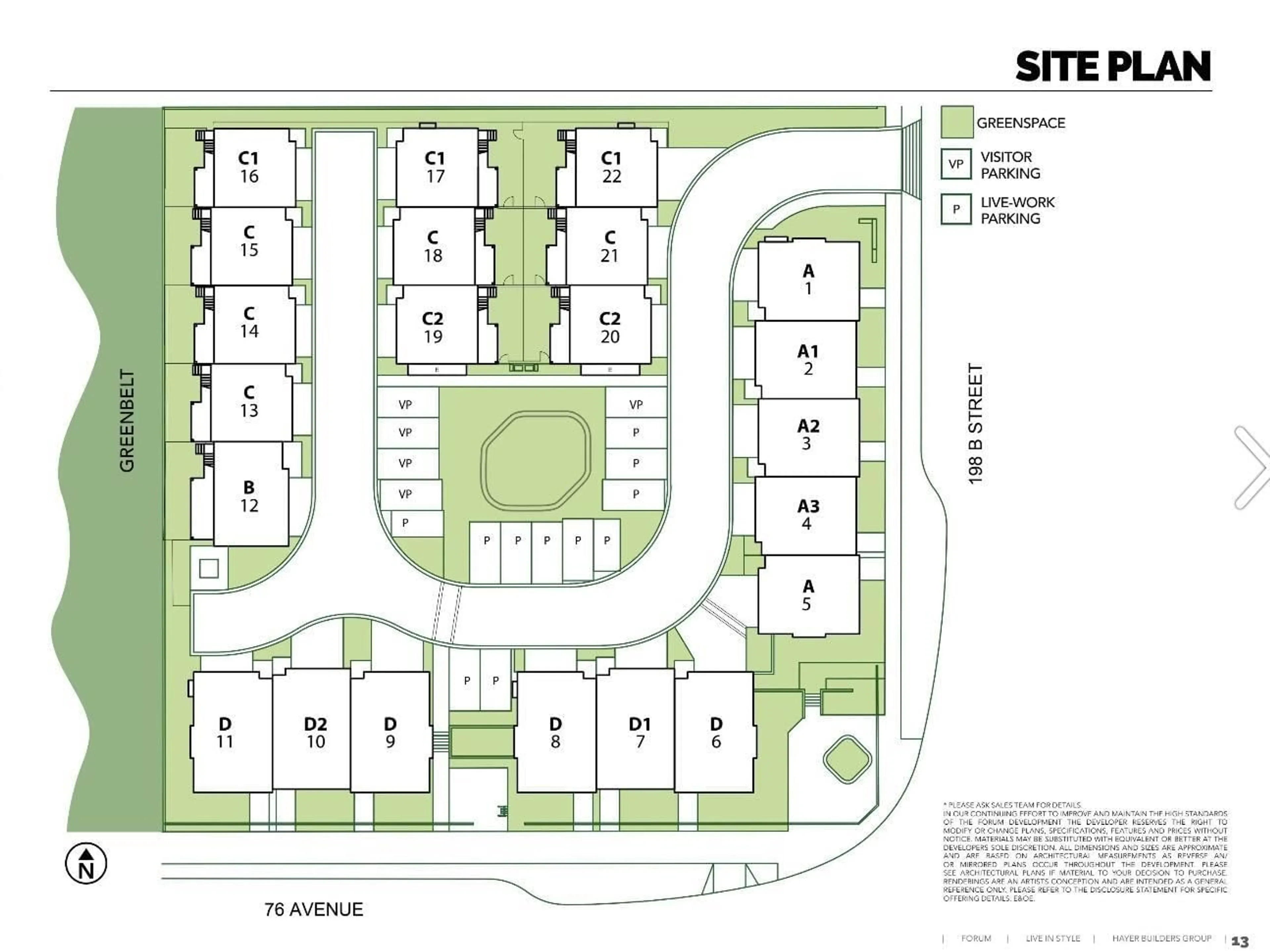 Floor plan for 15 7635 198B STREET, Langley British Columbia V3A7N4