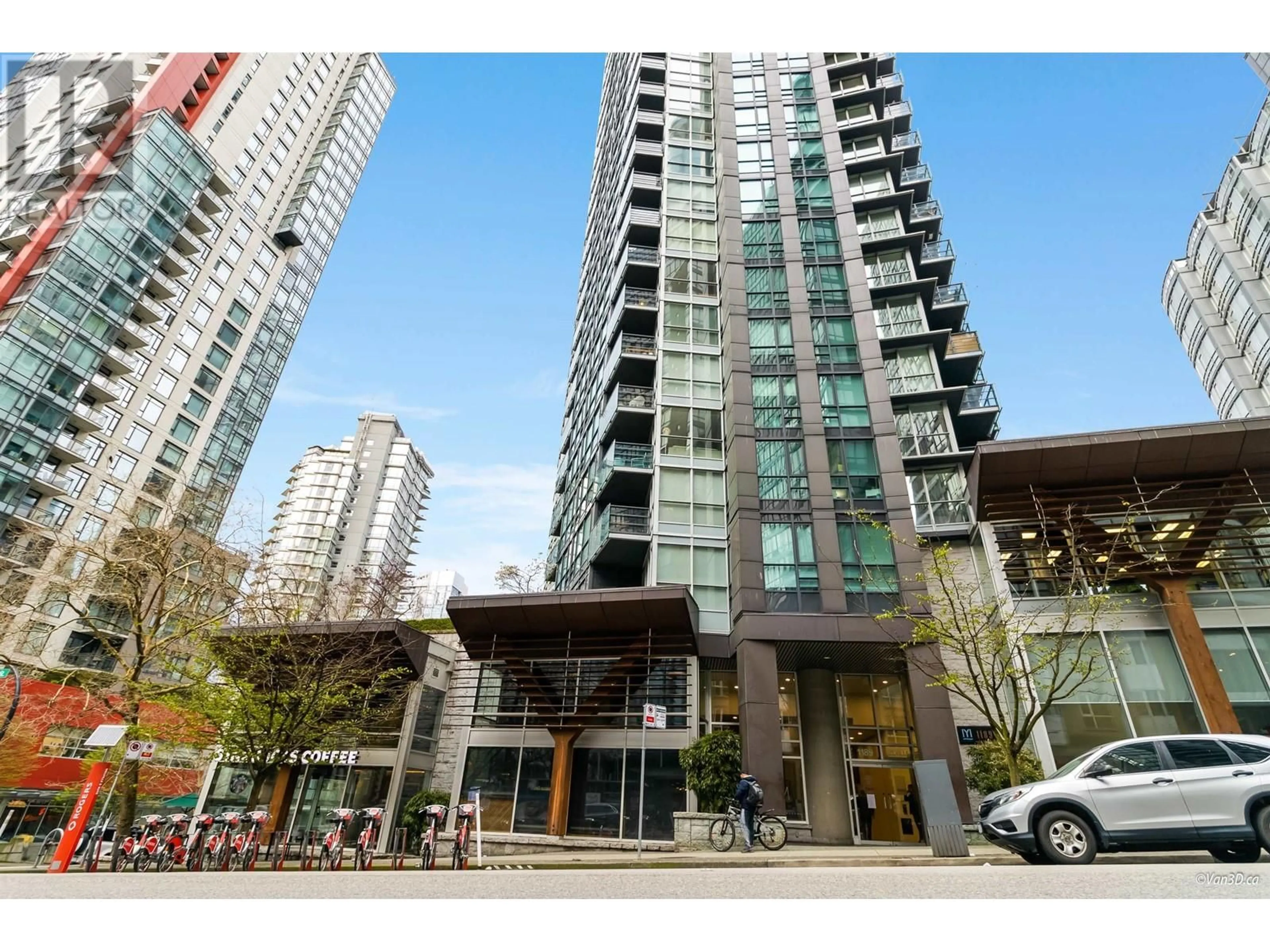 A pic from exterior of the house or condo for 2903 1189 MELVILLE STREET, Vancouver British Columbia V6E4T8