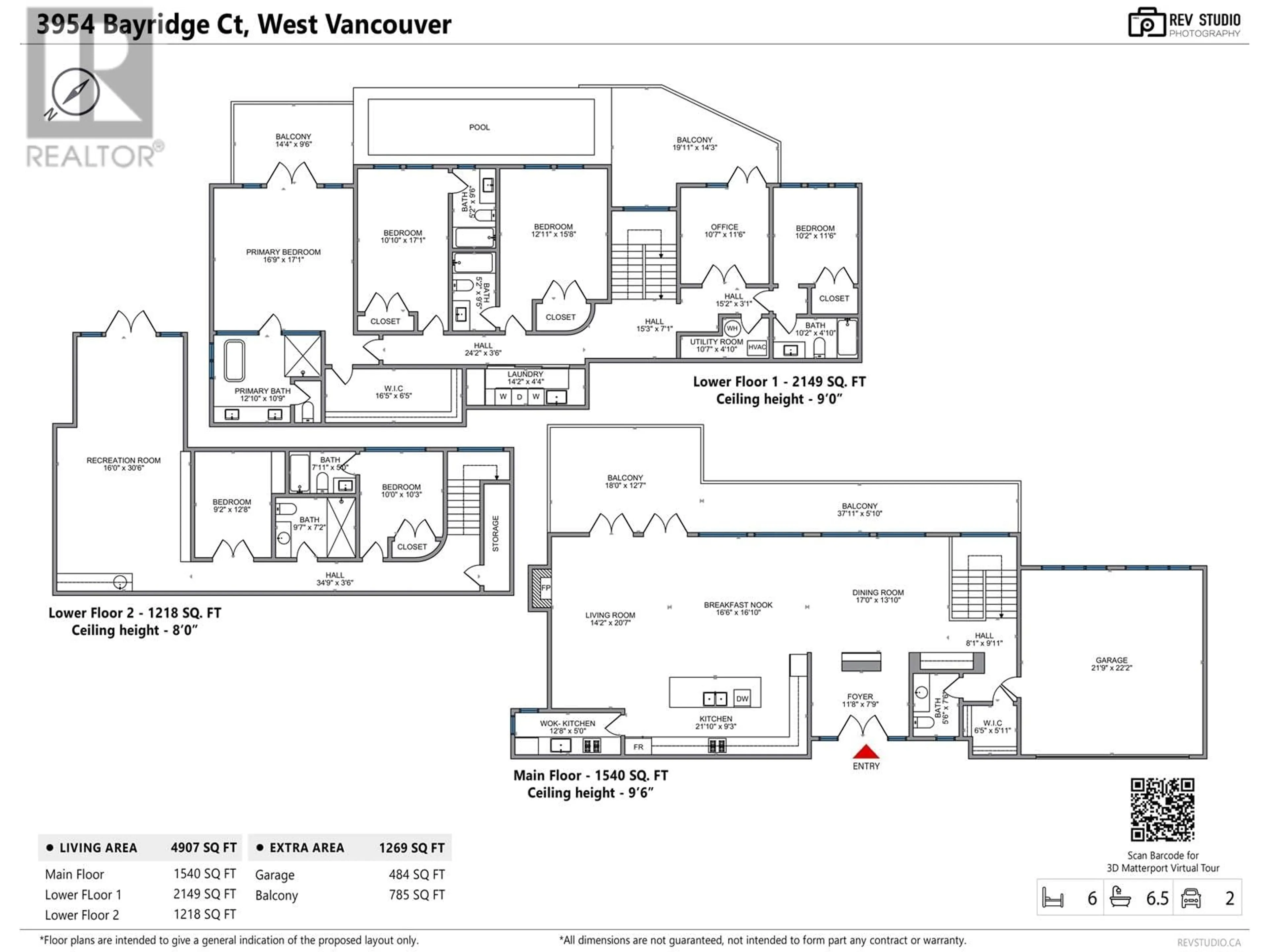 Floor plan for 3954 BAYRIDGE COURT, West Vancouver British Columbia V7V3K3