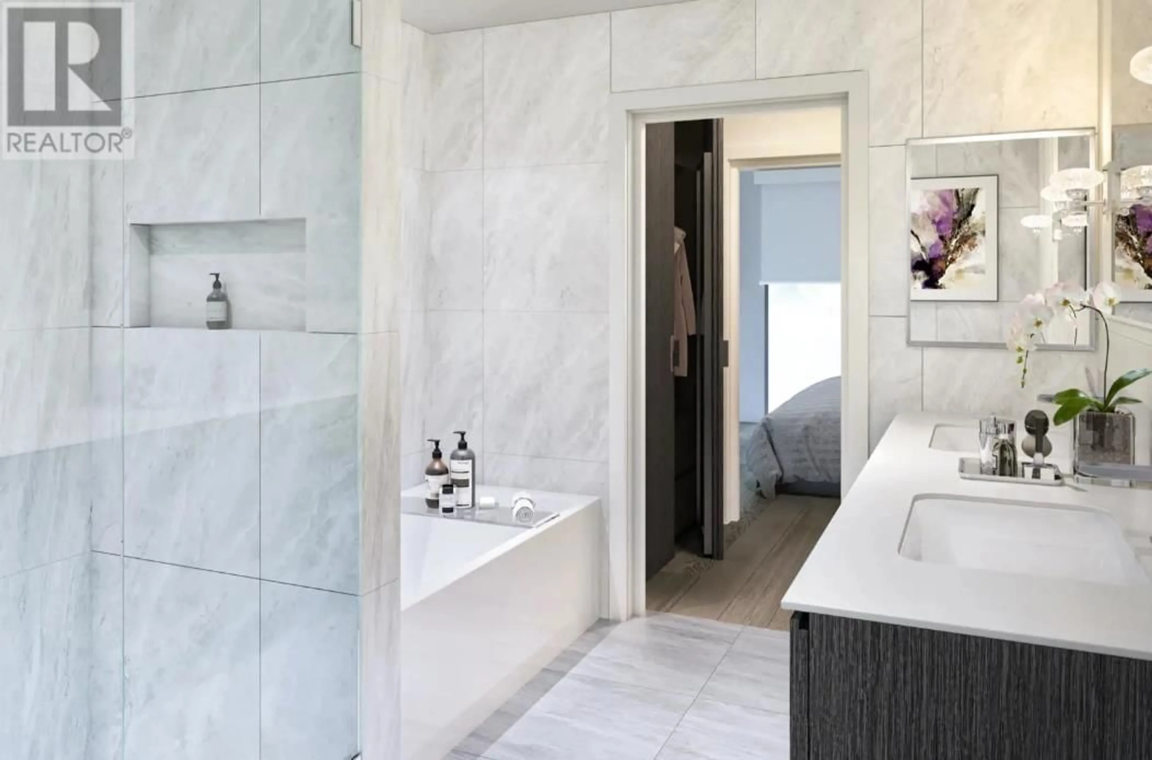 Contemporary bathroom for 408 2105 W 46TH AVENUE, Vancouver British Columbia V0V0V0