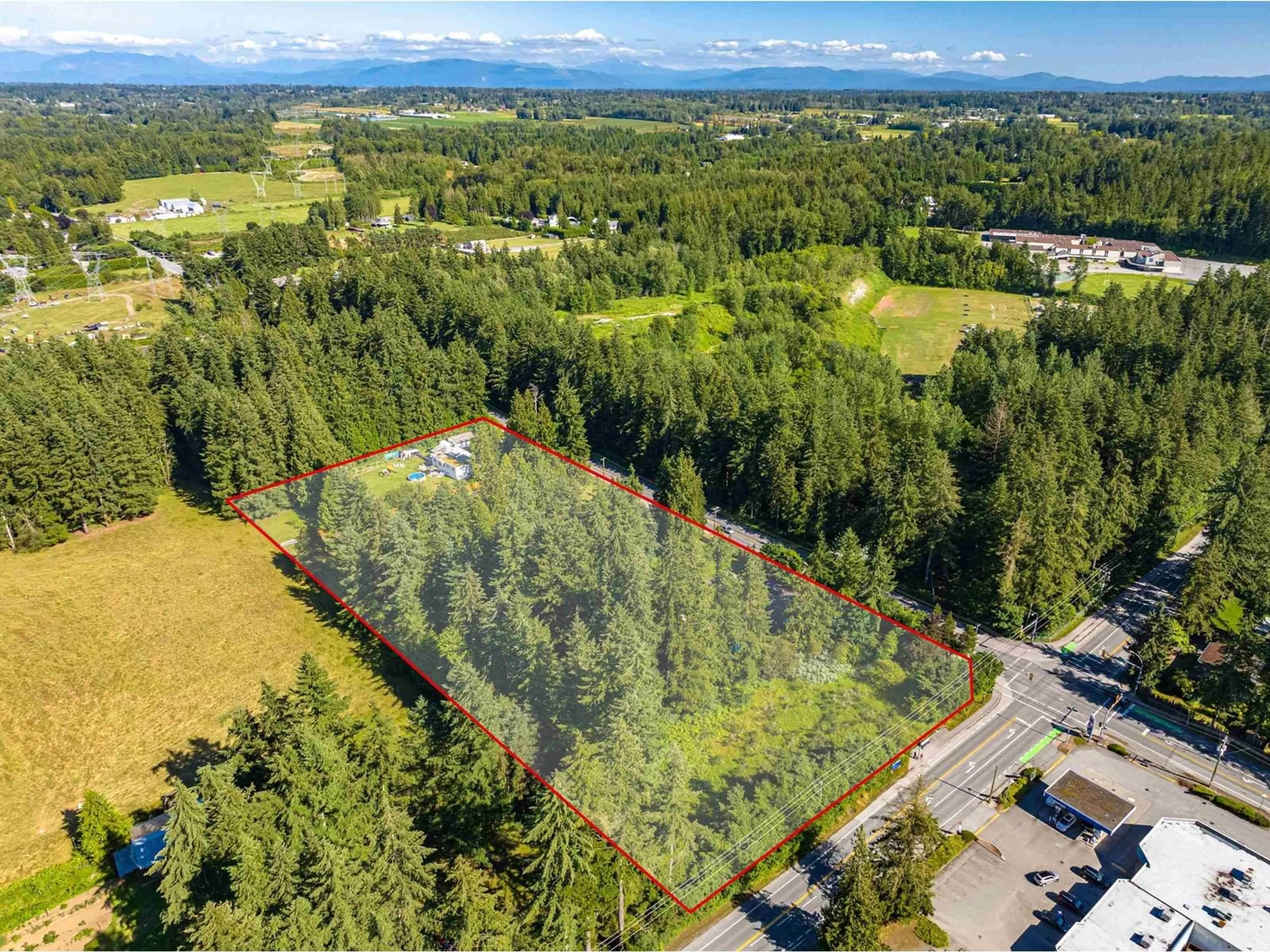 A pic from outside/outdoor area/front of a property/back of a property/a pic from drone, forest/trees view for 20877 40 AVENUE, Langley British Columbia V3A8N9