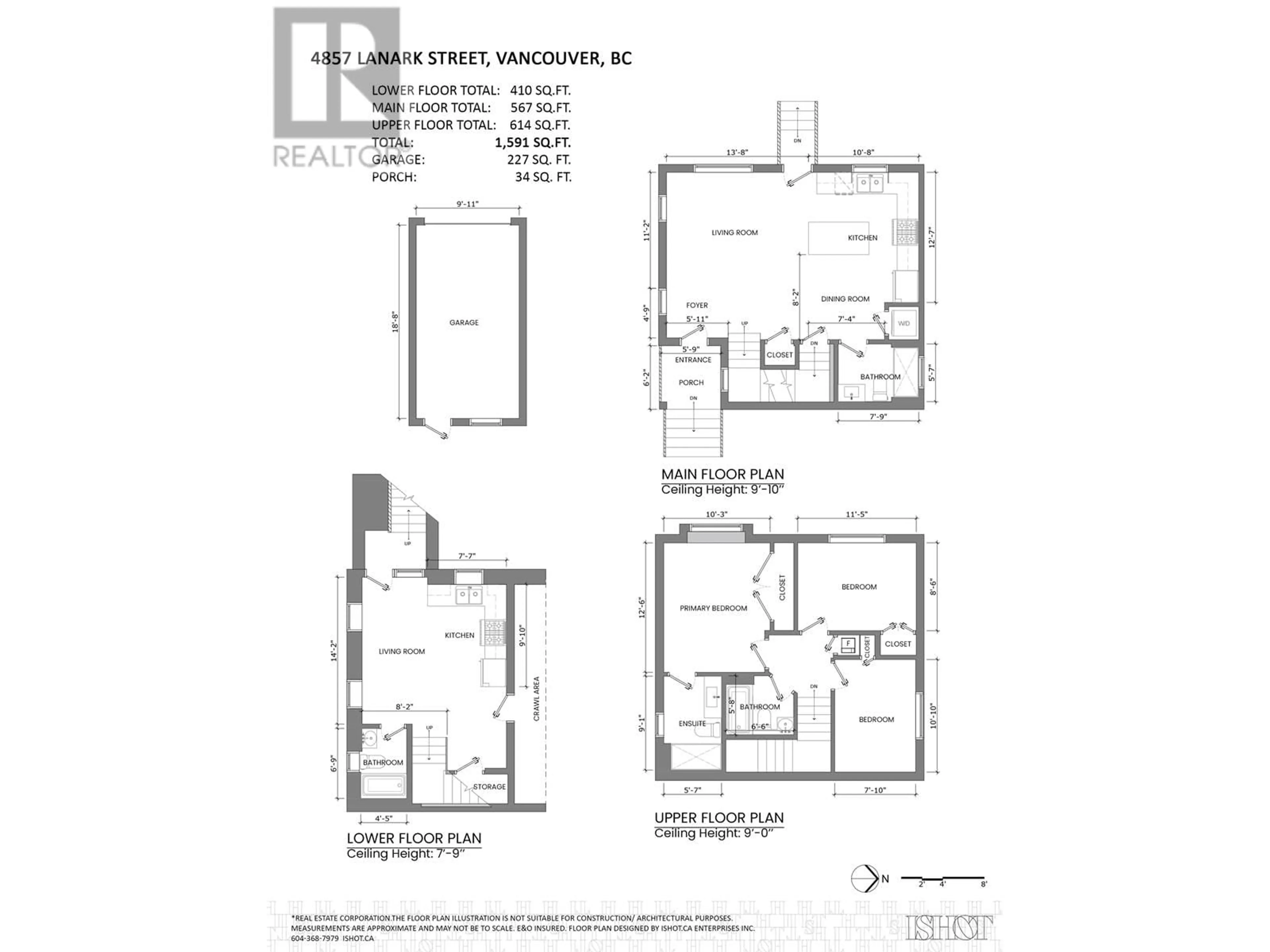 Floor plan for 4857 LANARK STREET, Vancouver British Columbia V5N3S1