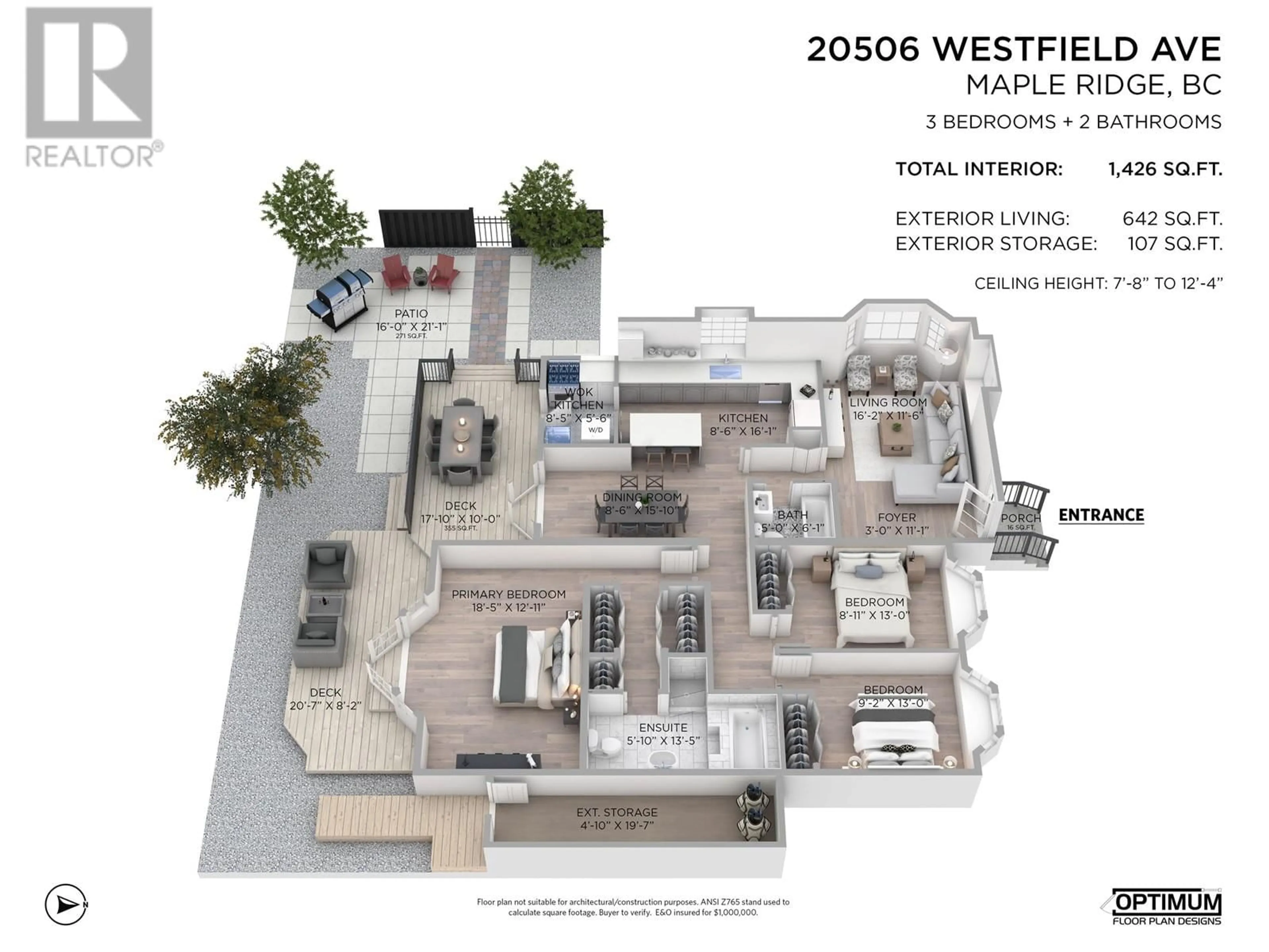 Floor plan for 20506 WESTFIELD AVENUE, Maple Ridge British Columbia V2X1L2