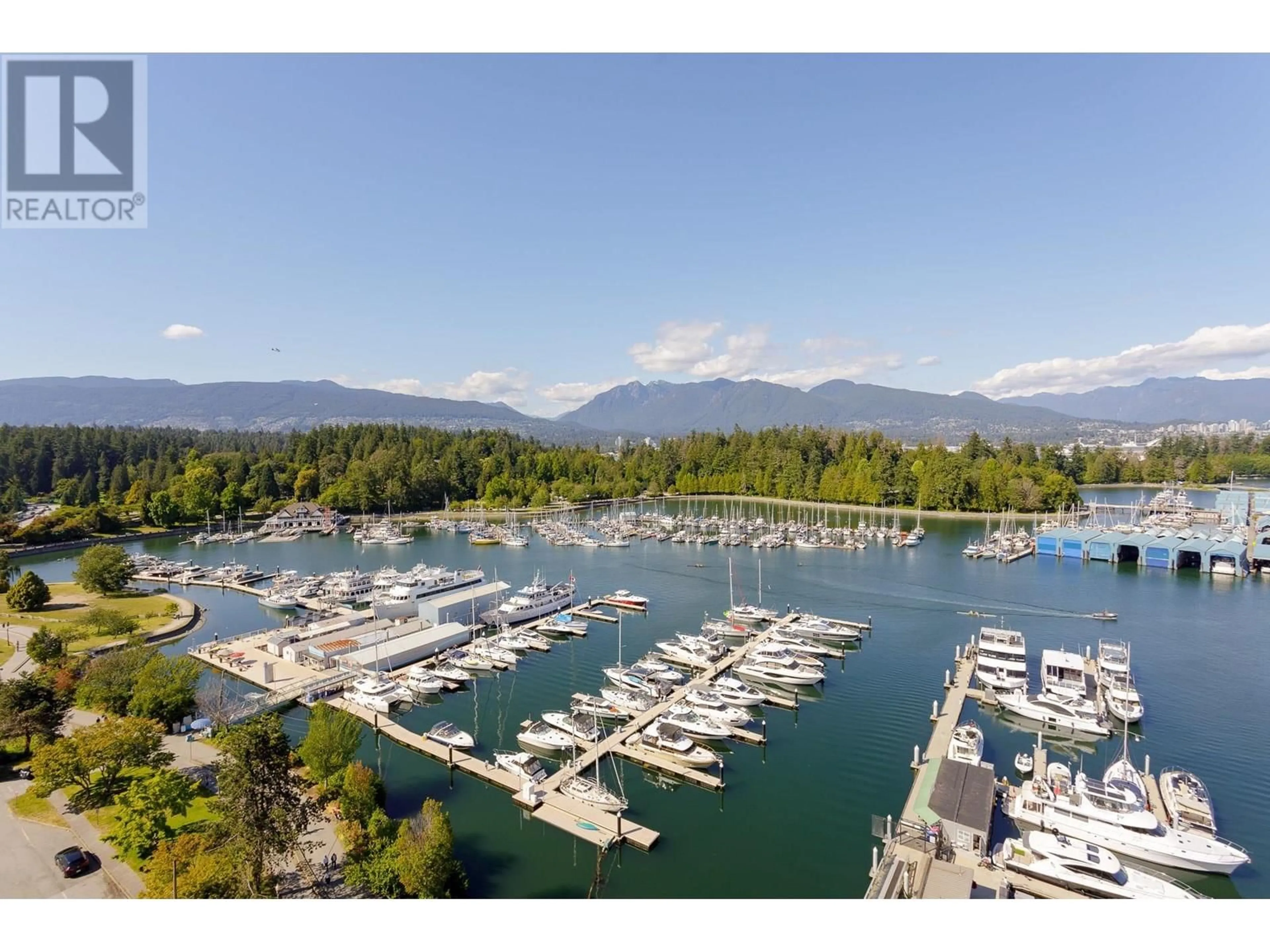 A pic from outside/outdoor area/front of a property/back of a property/a pic from drone, water/lake/river/ocean view for PH2 1777 BAYSHORE DRIVE, Vancouver British Columbia V6G3H2