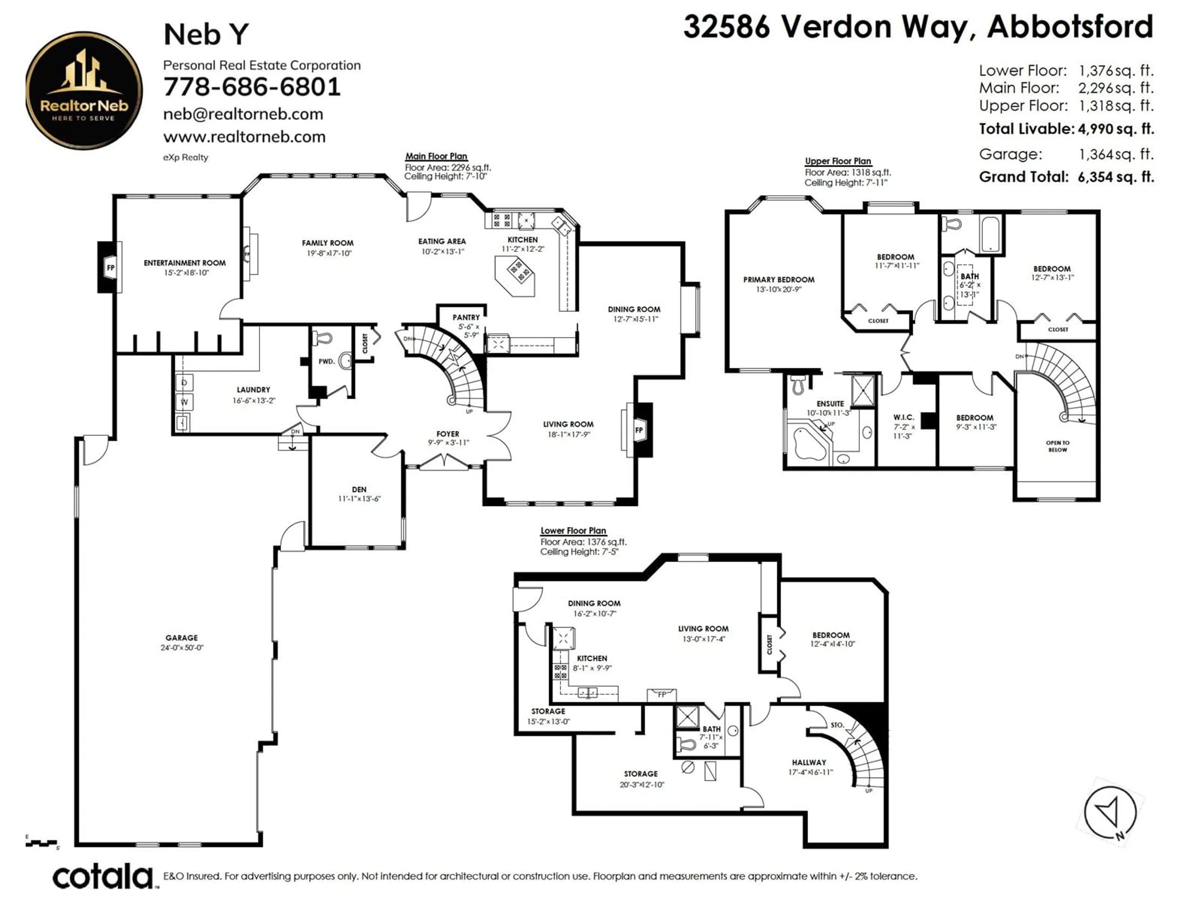 Floor plan for 32586 VERDON WAY, Abbotsford British Columbia V2T7Y3