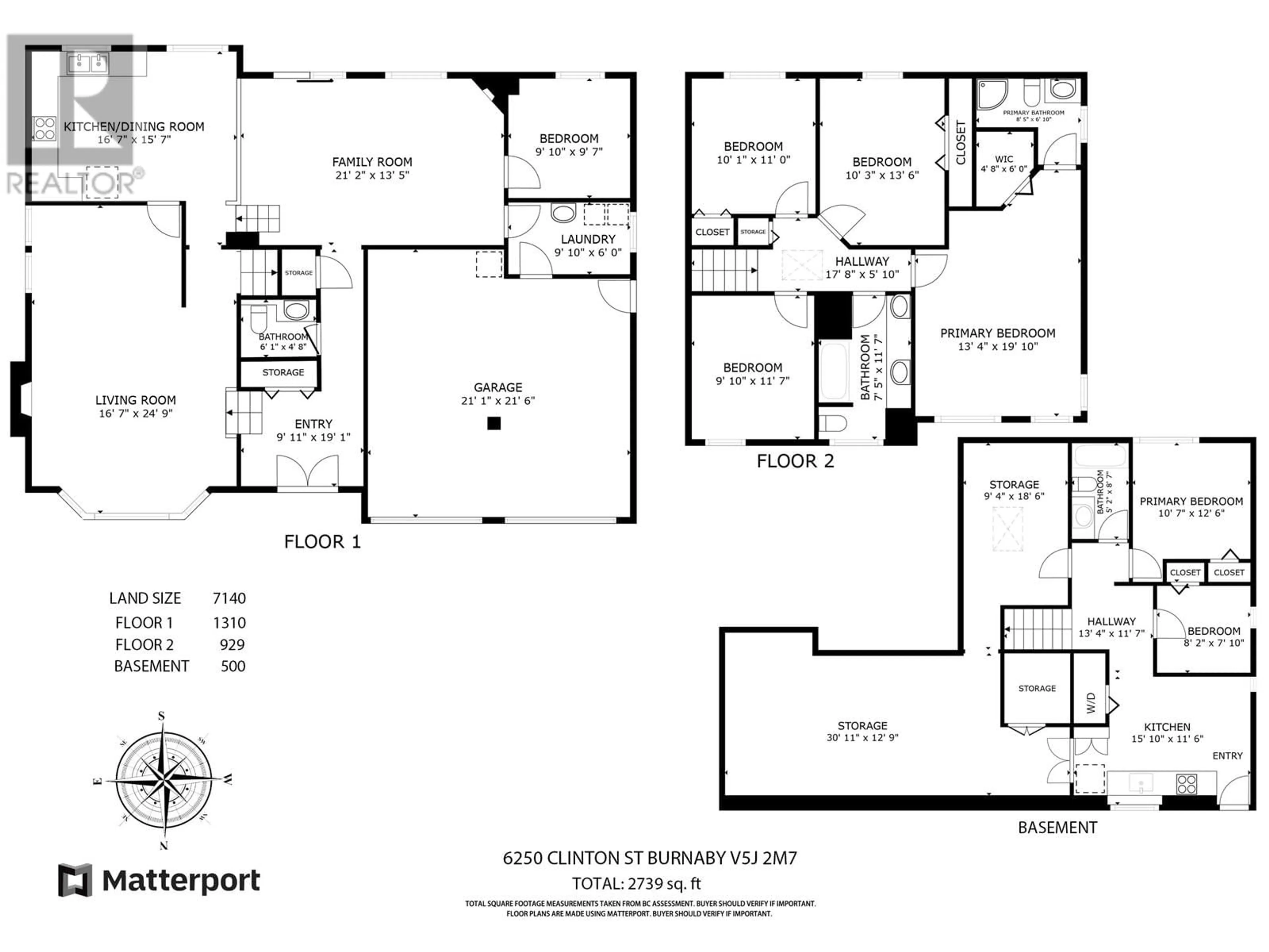 Floor plan for 6250 CLINTON STREET, Burnaby British Columbia V5J2M7