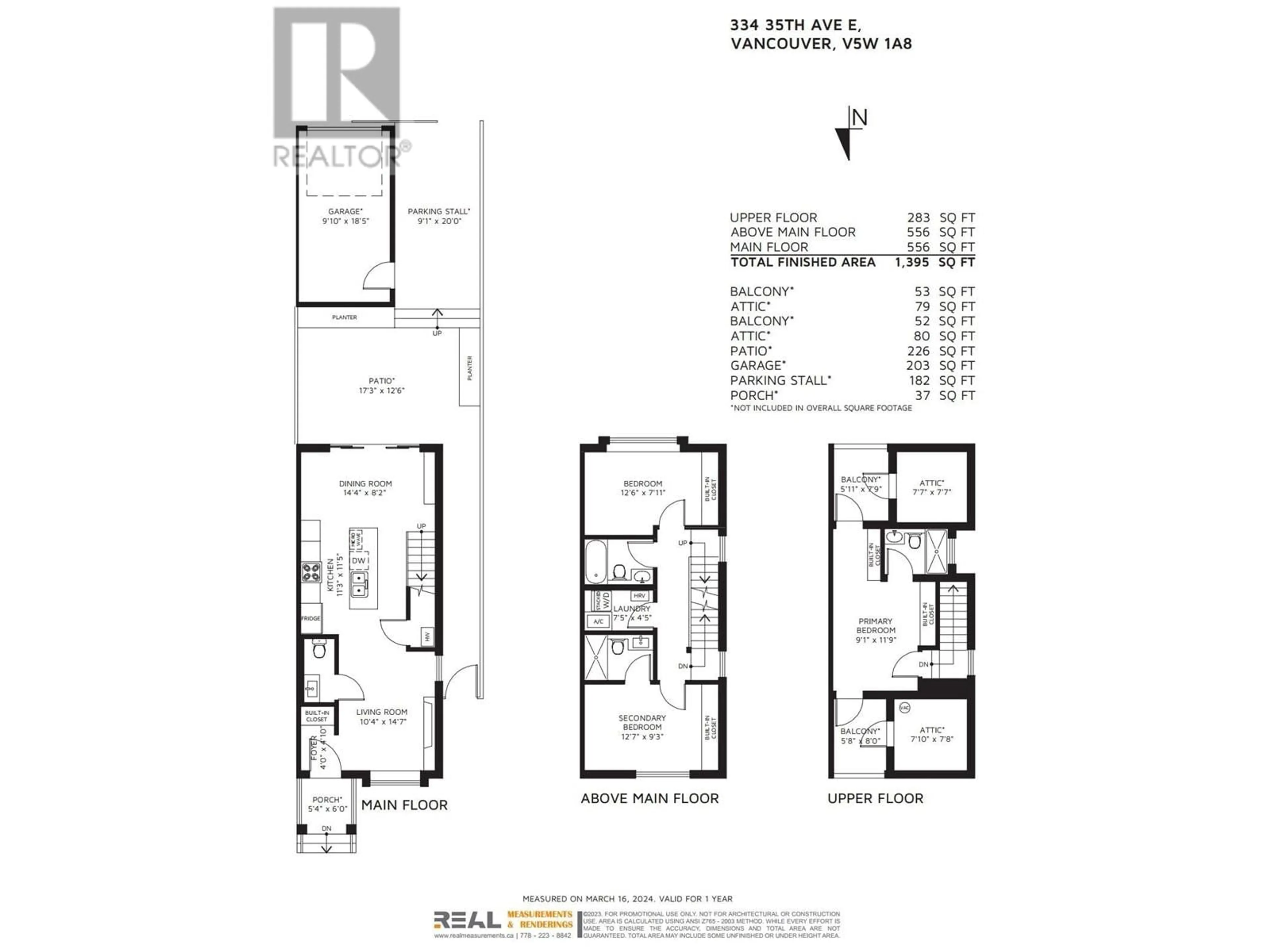 Floor plan for 334 E 35TH AVENUE, Vancouver British Columbia V5W1A8