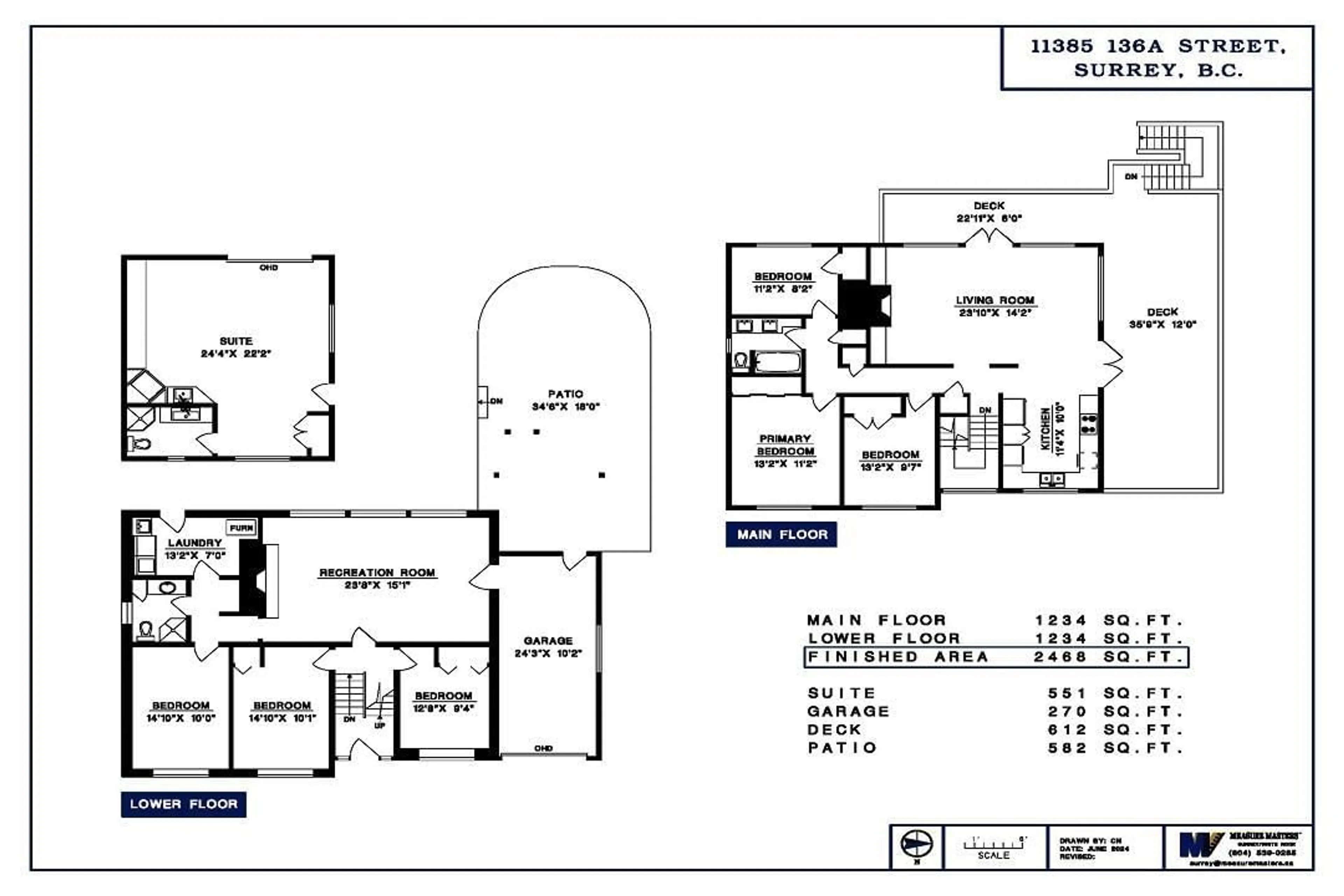 Floor plan for 11385 136A STREET, Surrey British Columbia V3R3C4