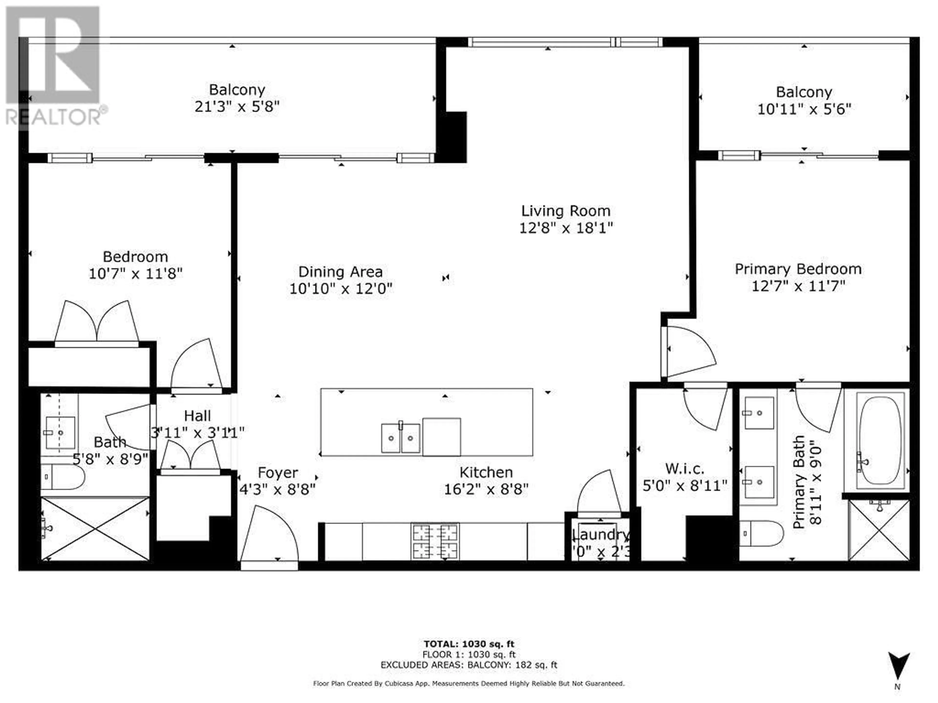 Floor plan for 804 7228 ADERA STREET, Vancouver British Columbia V6P0H8