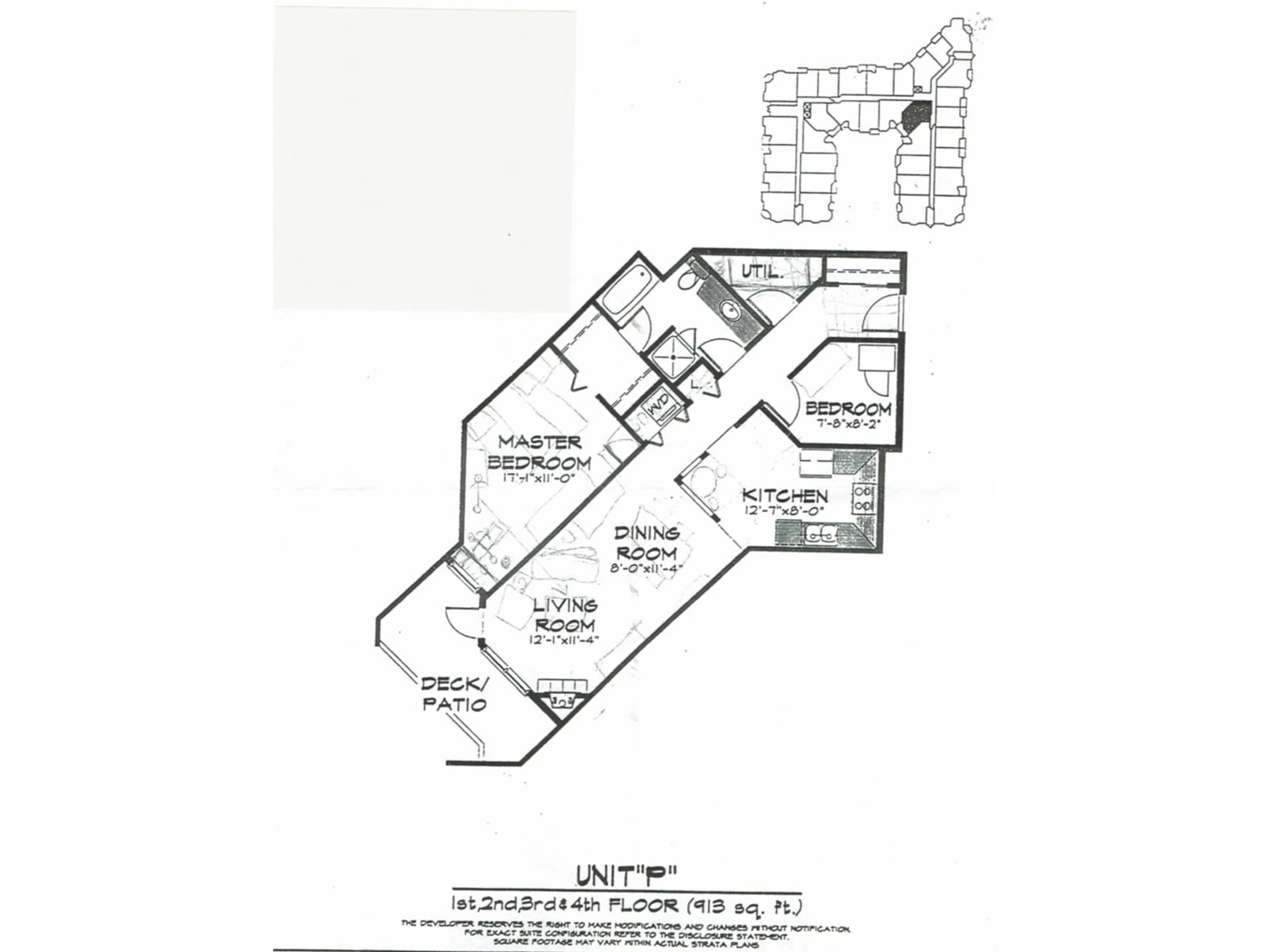 Floor plan for 421 8068 120A STREET, Surrey British Columbia V3W3P3