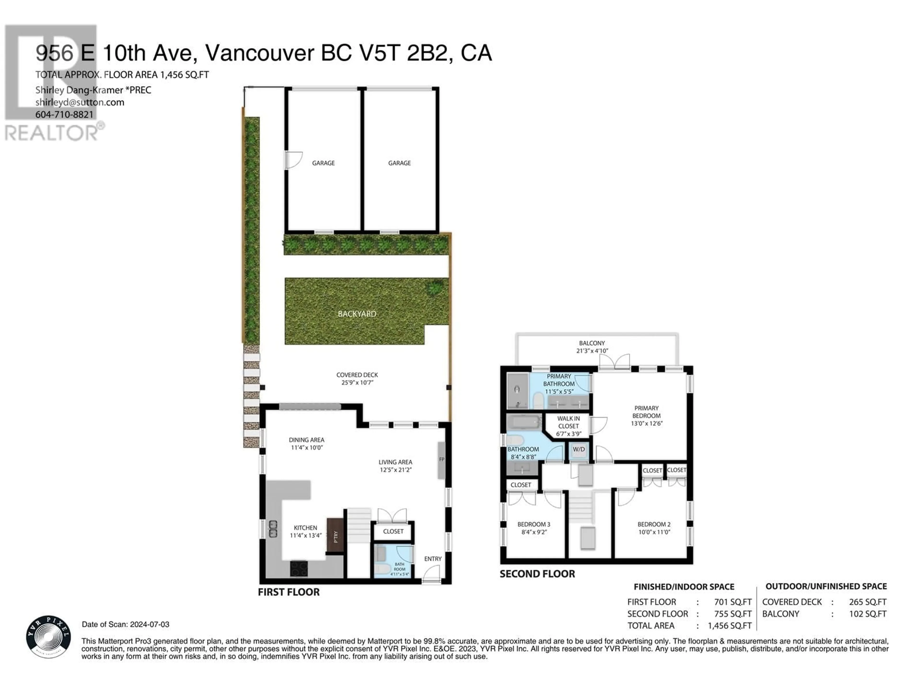 Floor plan for 956 E 10TH AVENUE, Vancouver British Columbia V5T2B2