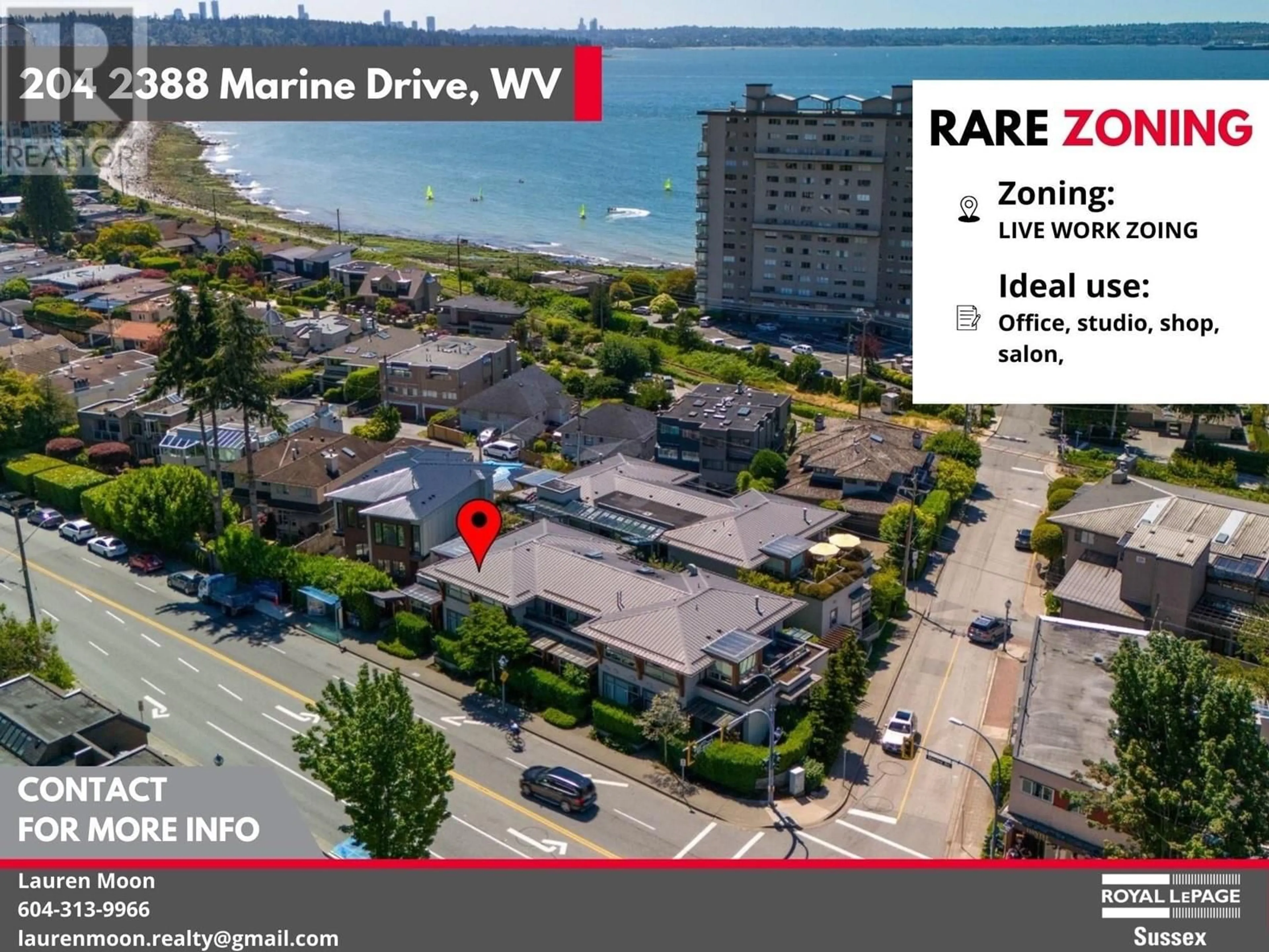Street view for 204 2388 MARINE DRIVE, West Vancouver British Columbia V7V1K8
