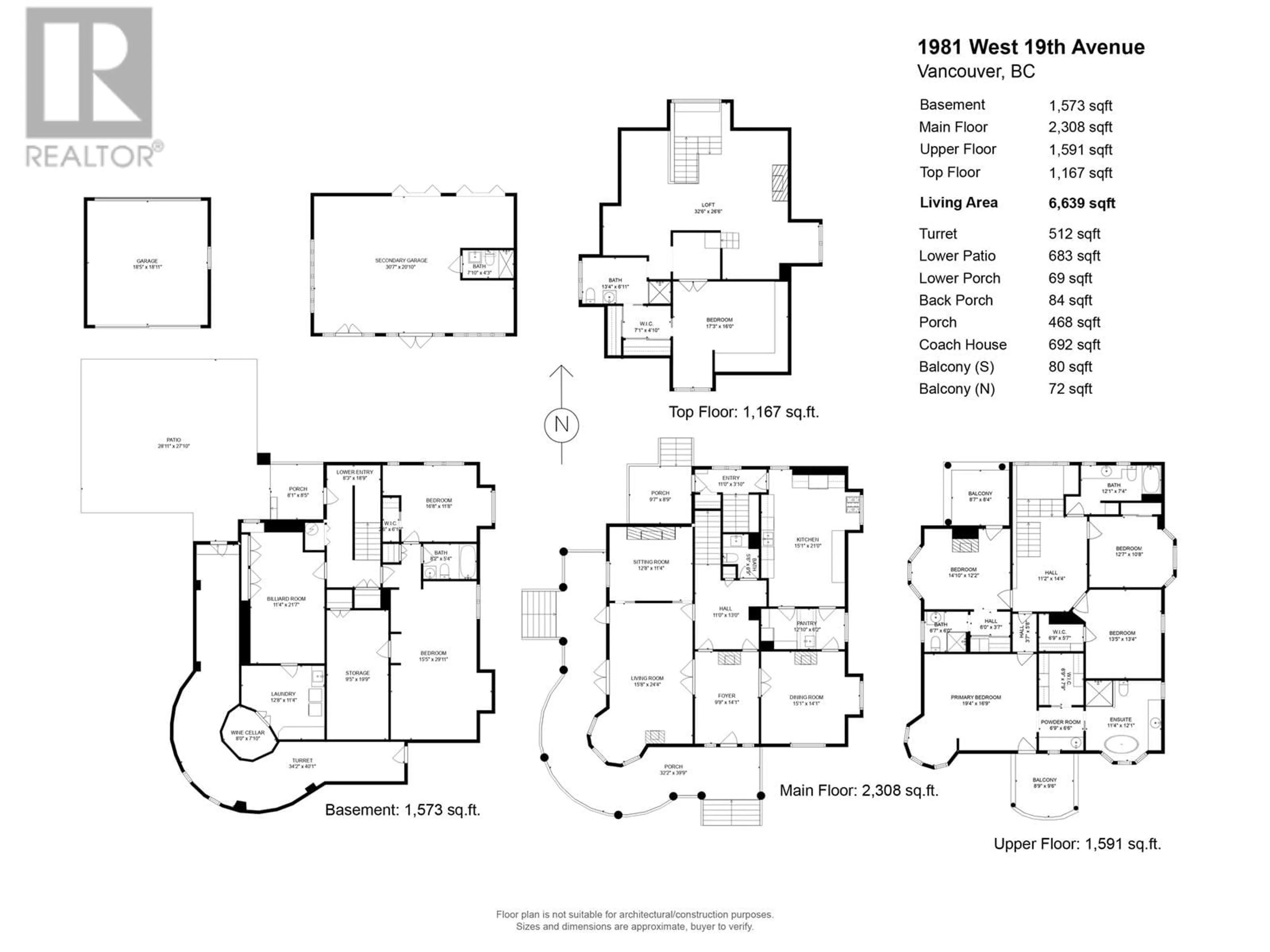 Floor plan for 1981 W 19TH AVENUE, Vancouver British Columbia V6J2P2