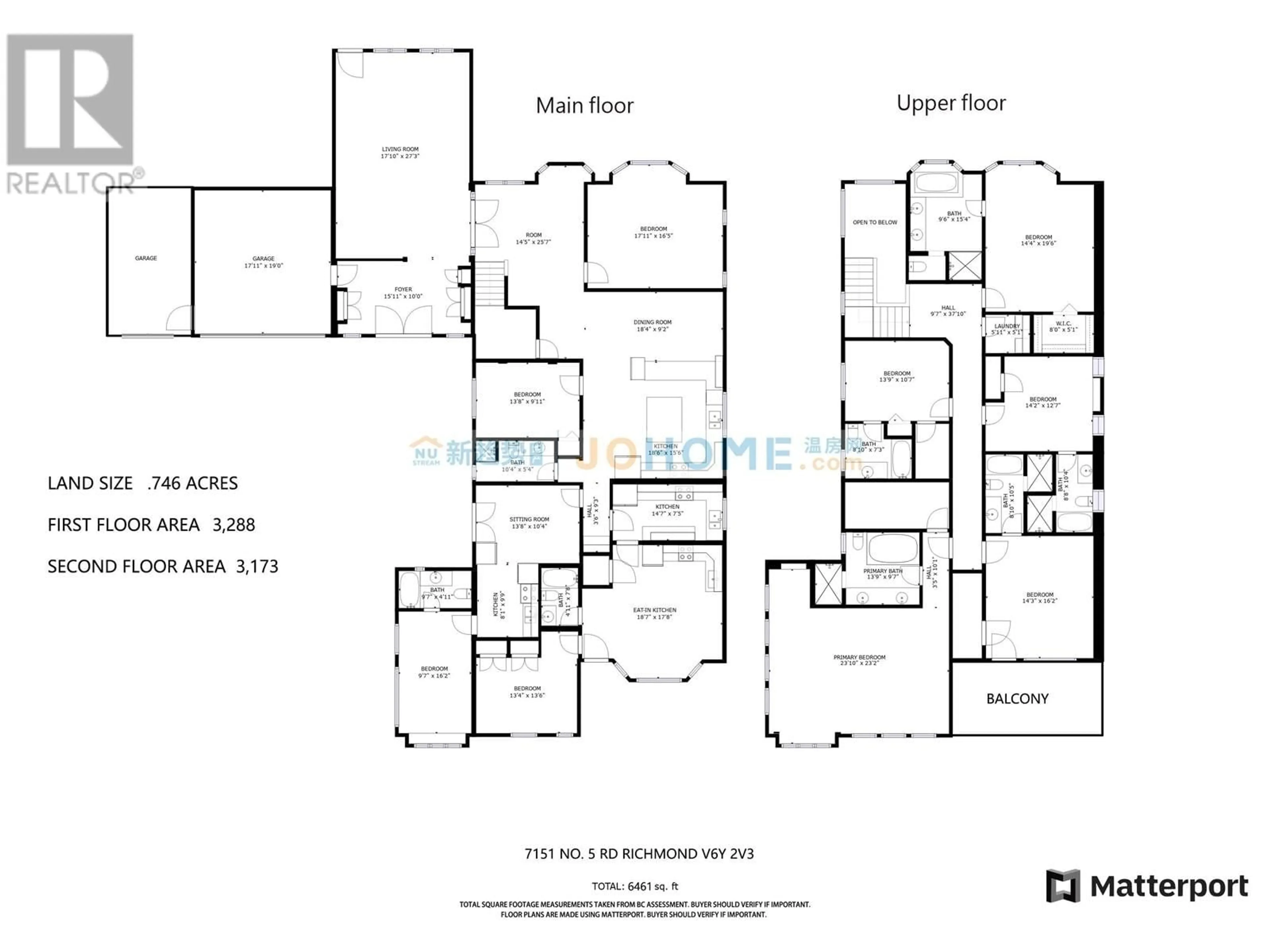 Floor plan for 7151 NO. 5 ROAD, Richmond British Columbia V6Y2V3