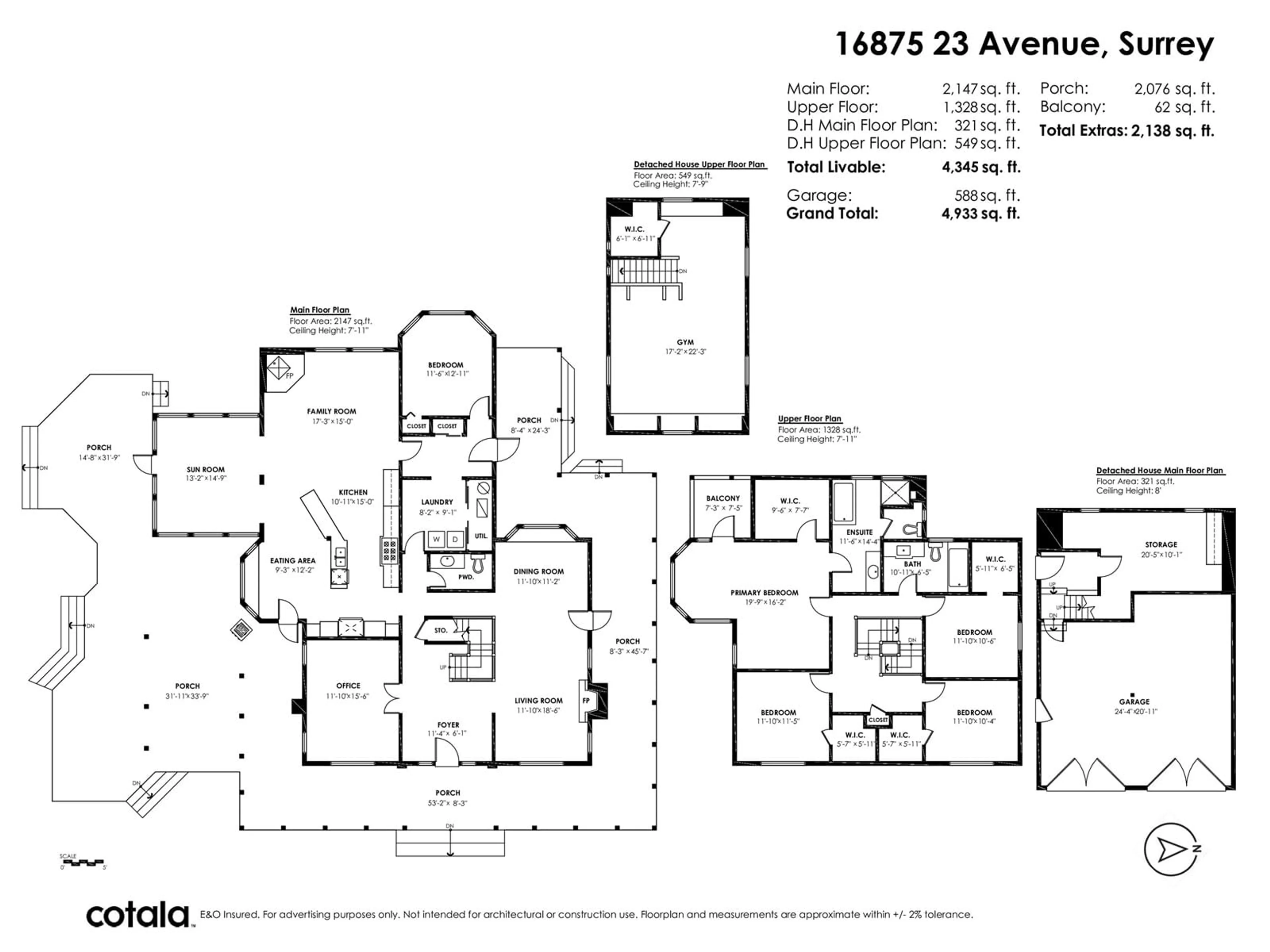 Floor plan for 16875 23 AVENUE, Surrey British Columbia V3Z9Z2