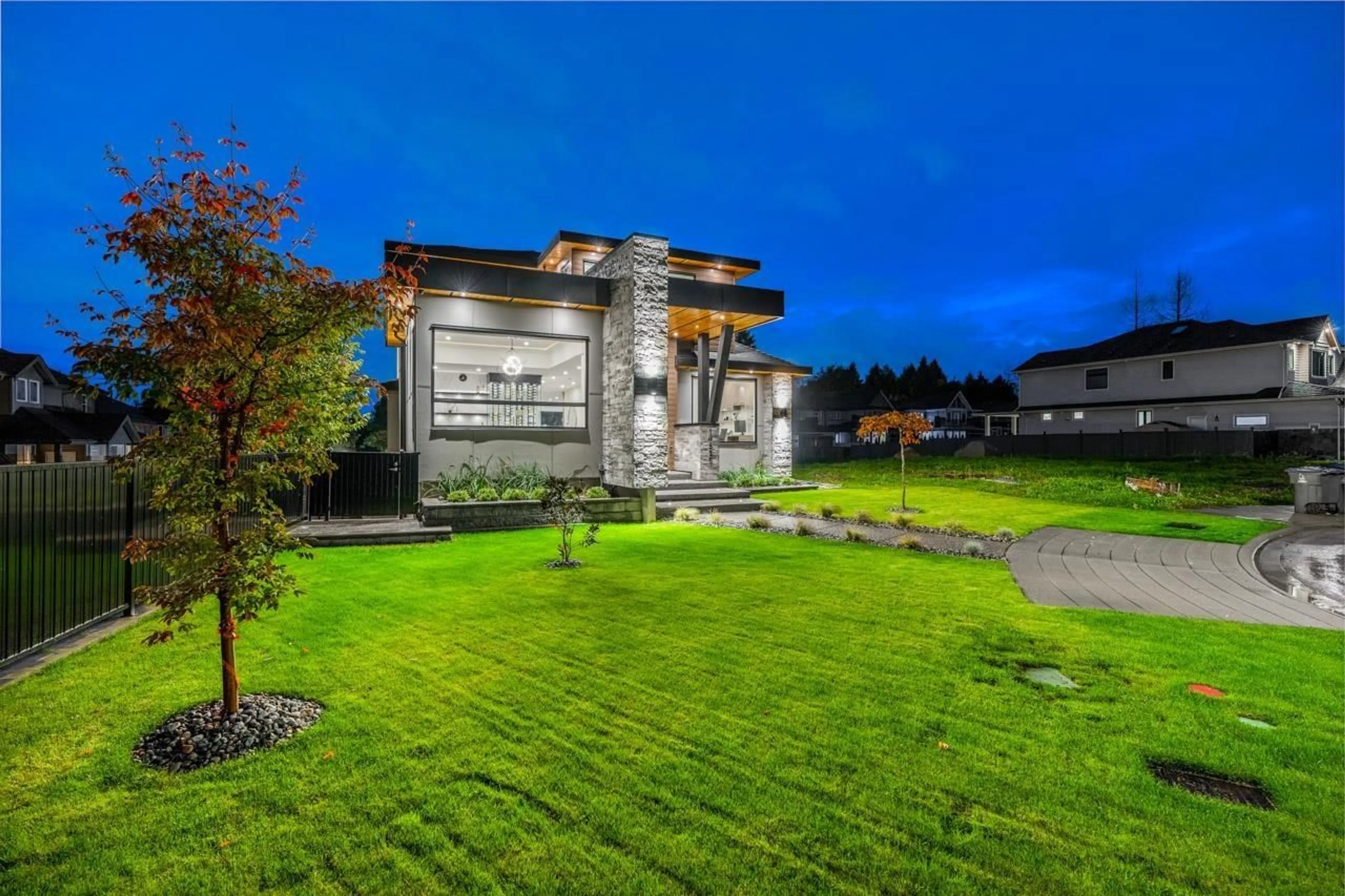 Frontside or backside of a home, the fenced backyard for 10835 156A STREET, Surrey British Columbia V4N5N3