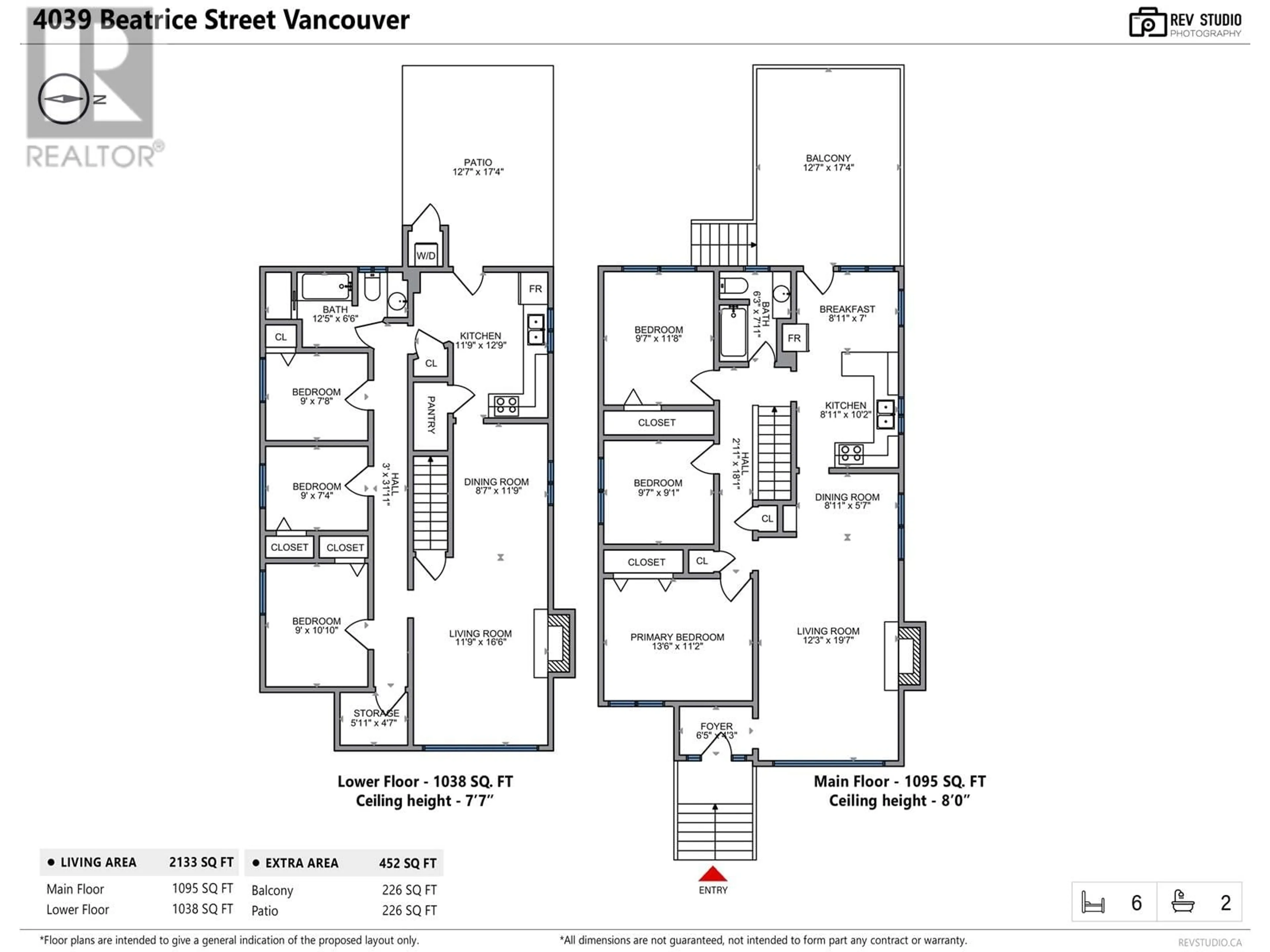 Floor plan for 4039 BEATRICE STREET, Vancouver British Columbia V5N4H7