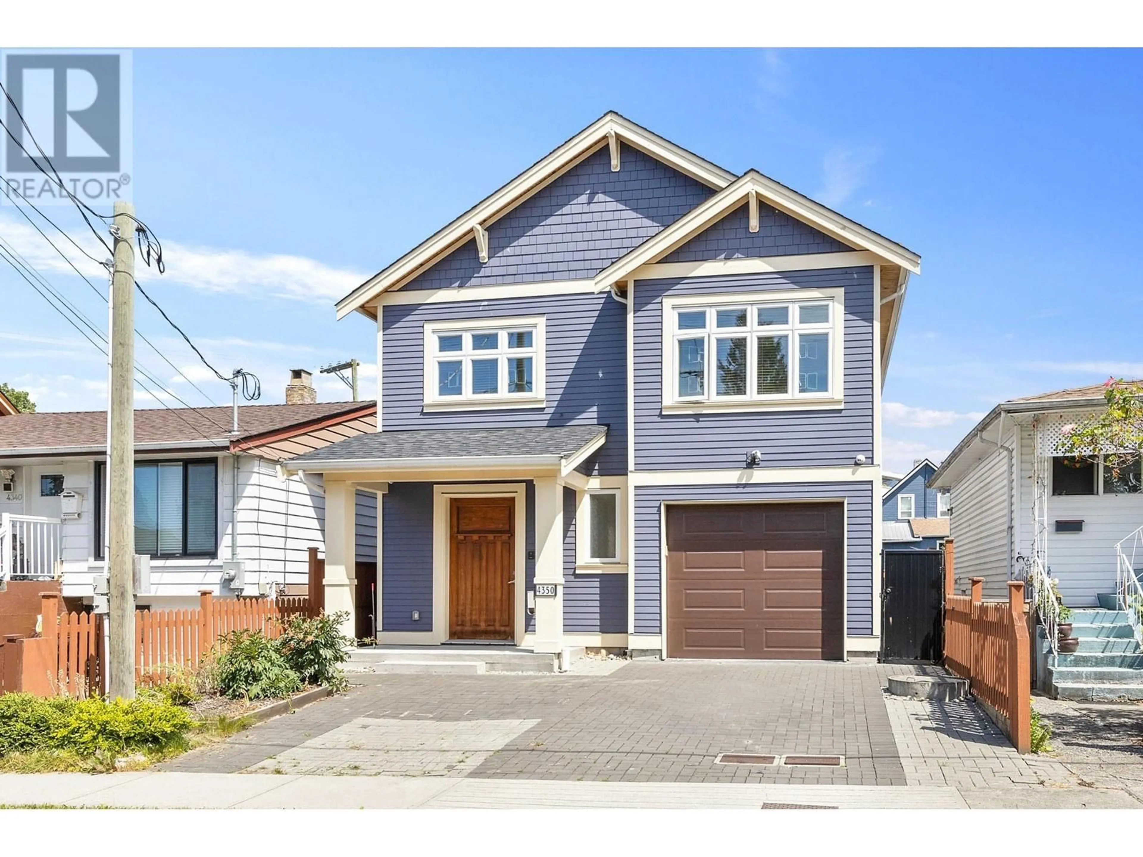 Frontside or backside of a home for 4350 MILLER STREET, Vancouver British Columbia V5N4A2
