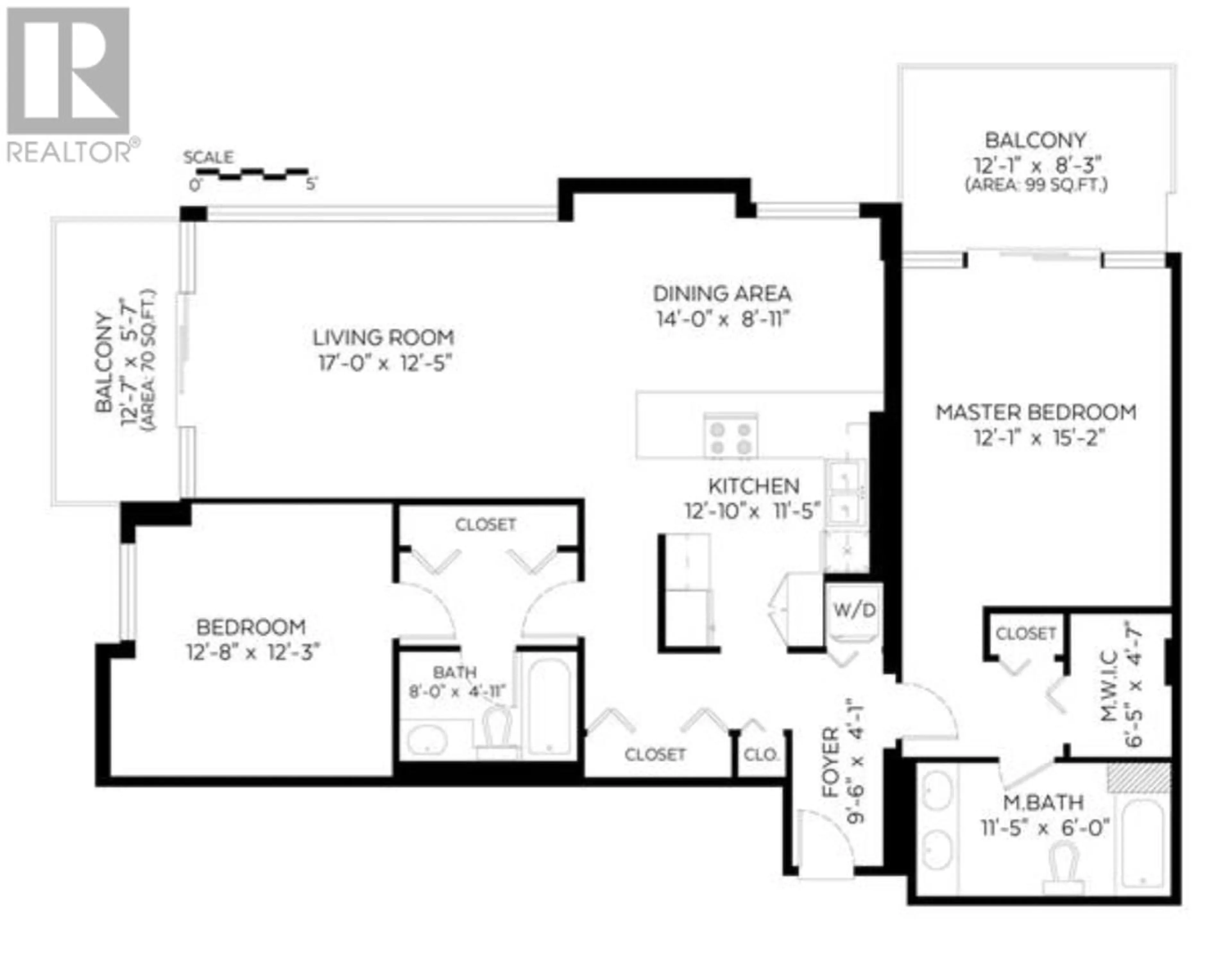 Floor plan for 2007 3980 CARRIGAN COURT, Burnaby British Columbia V3N4S6