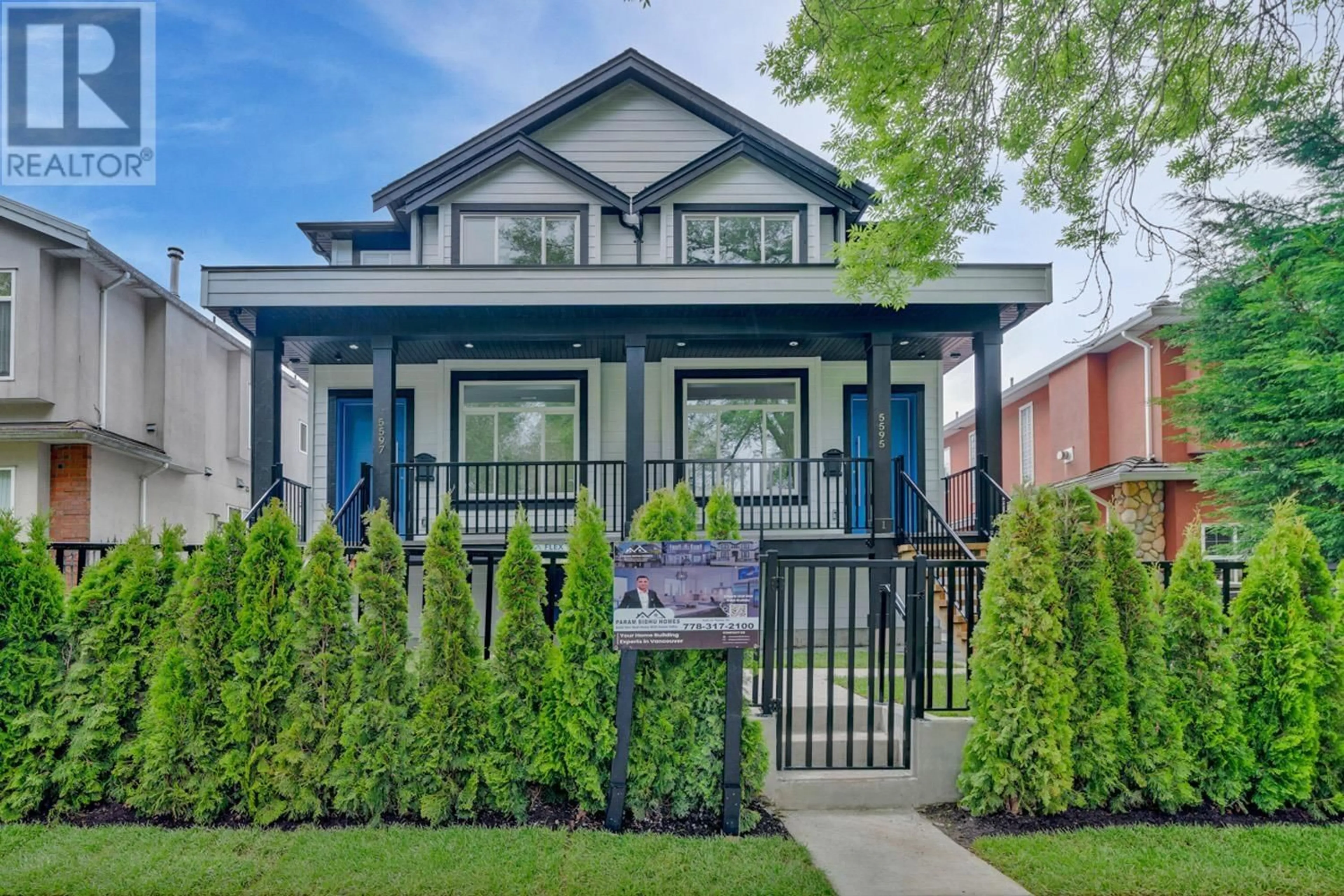 Frontside or backside of a home for 5597 EARLES STREET, Vancouver British Columbia V5R3S2