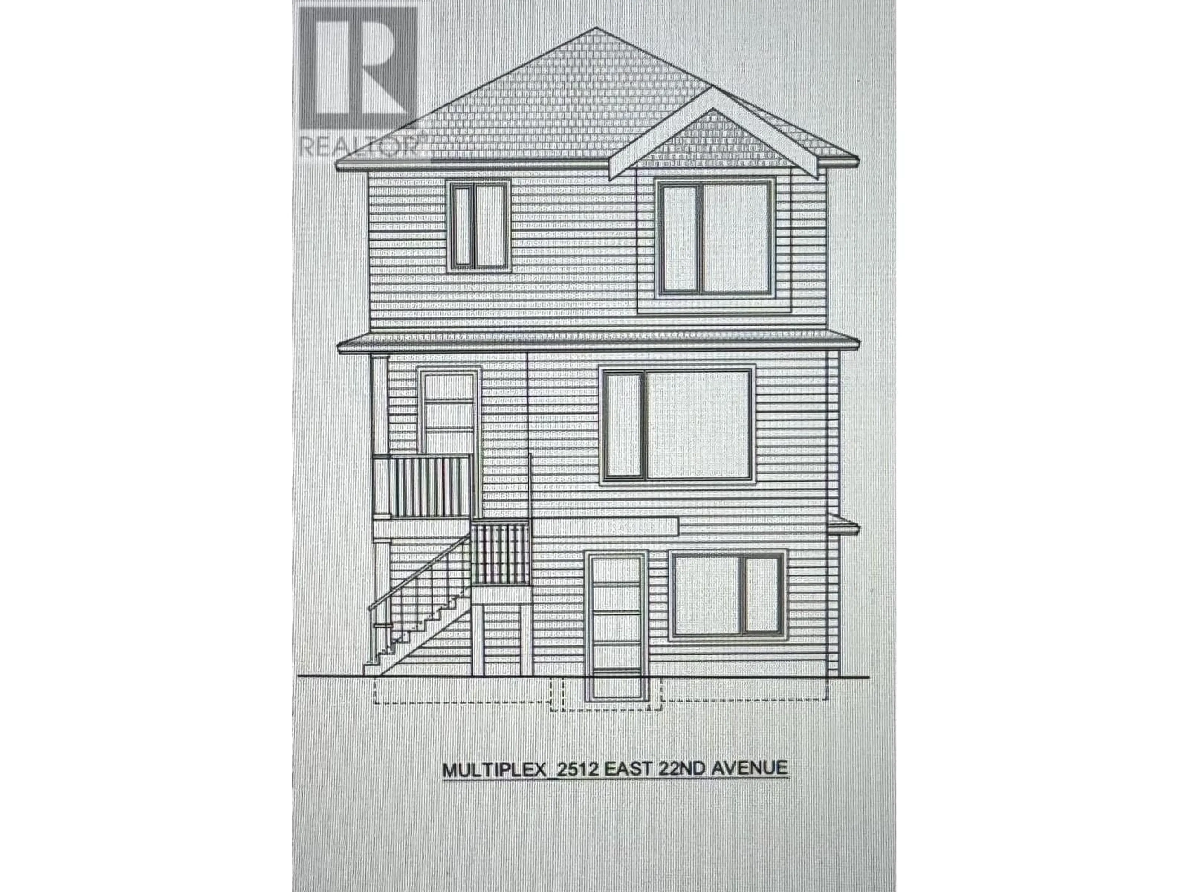 Frontside or backside of a home for 2512 E 22ND AVENUE, Vancouver British Columbia V5M2X5