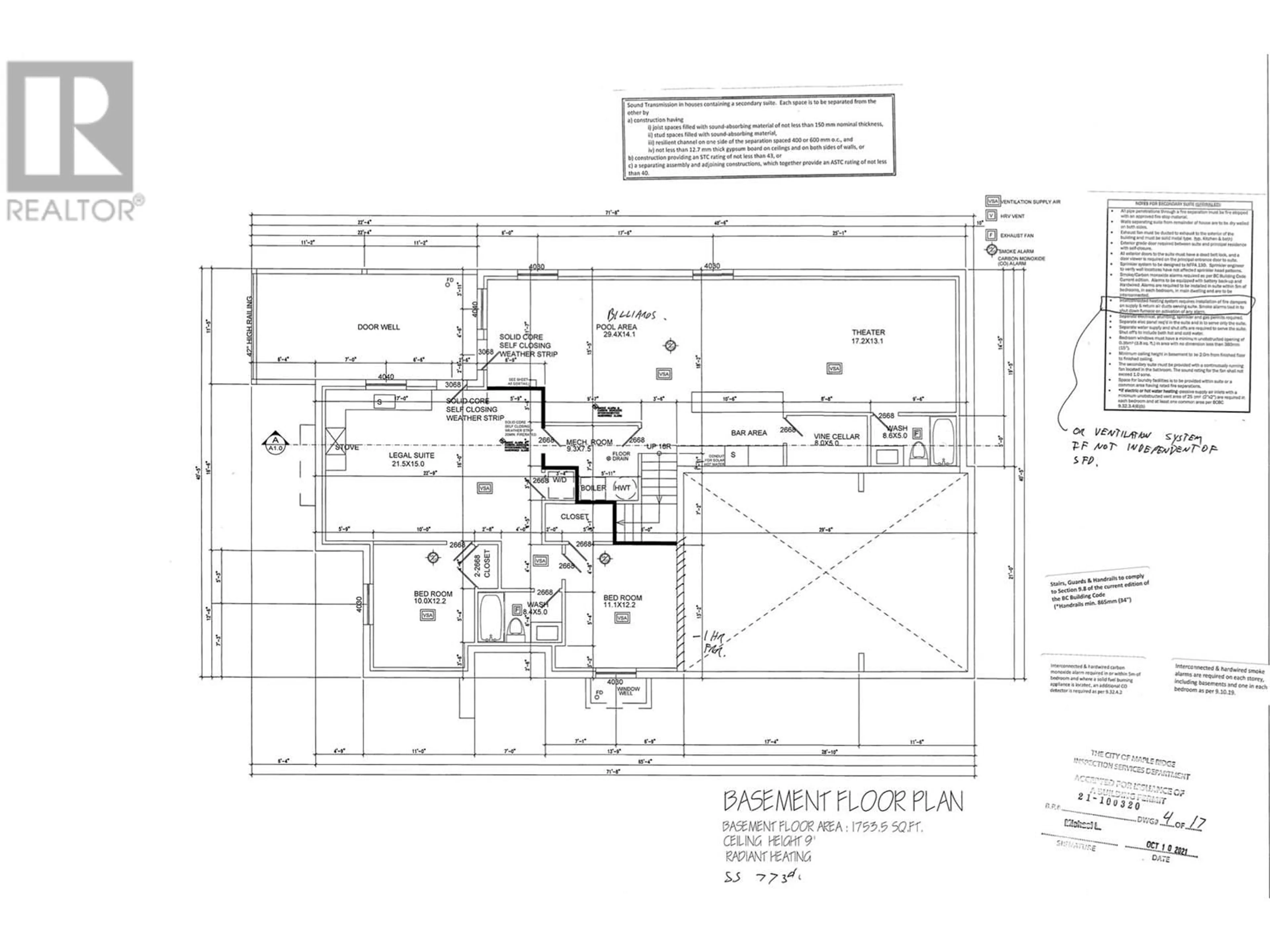 Floor plan for 13753 BLANEY ROAD, Maple Ridge British Columbia V4R0C2