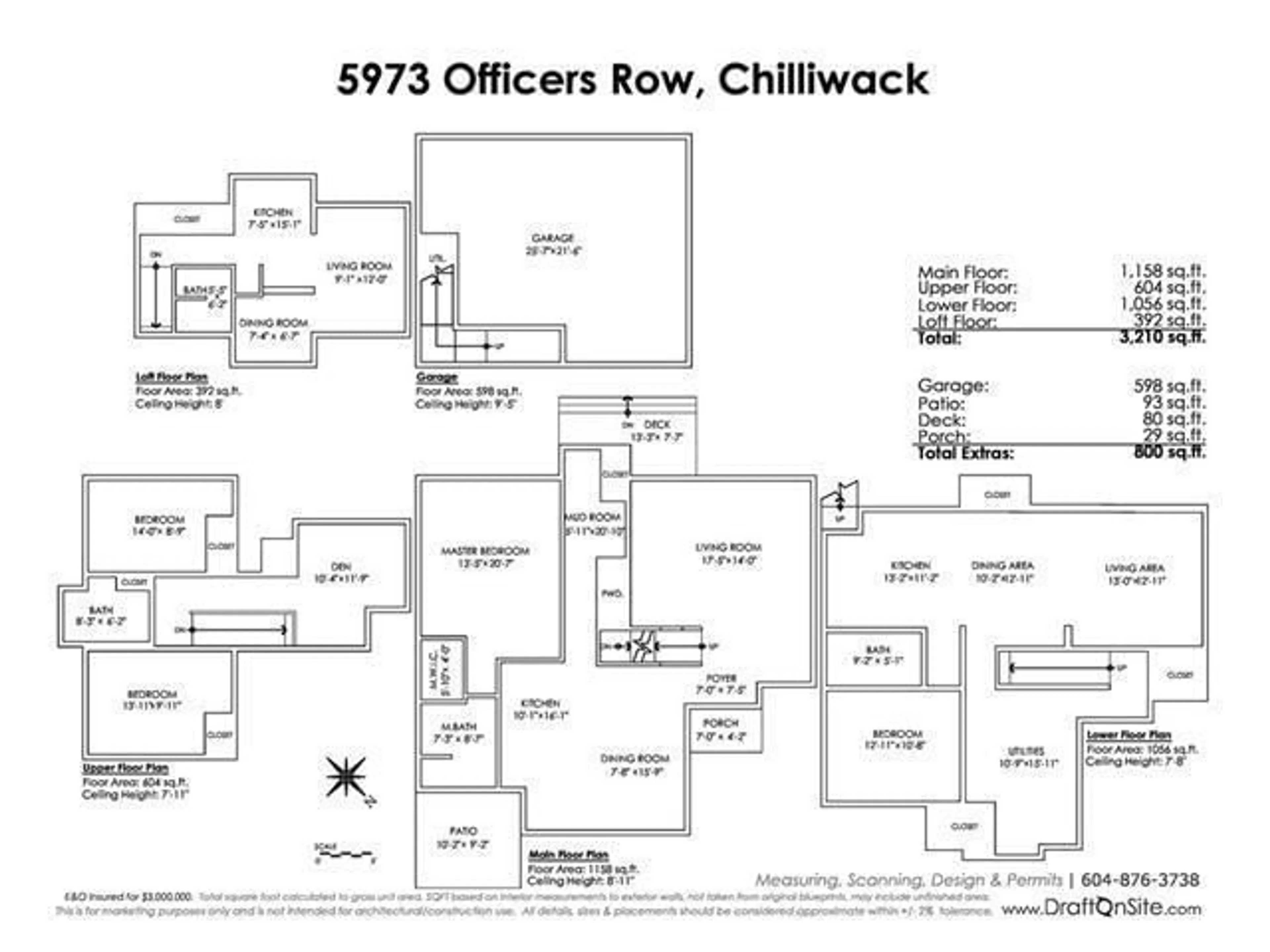 Floor plan for 5973 OFFICERS ROW, Chilliwack British Columbia V2R0A1