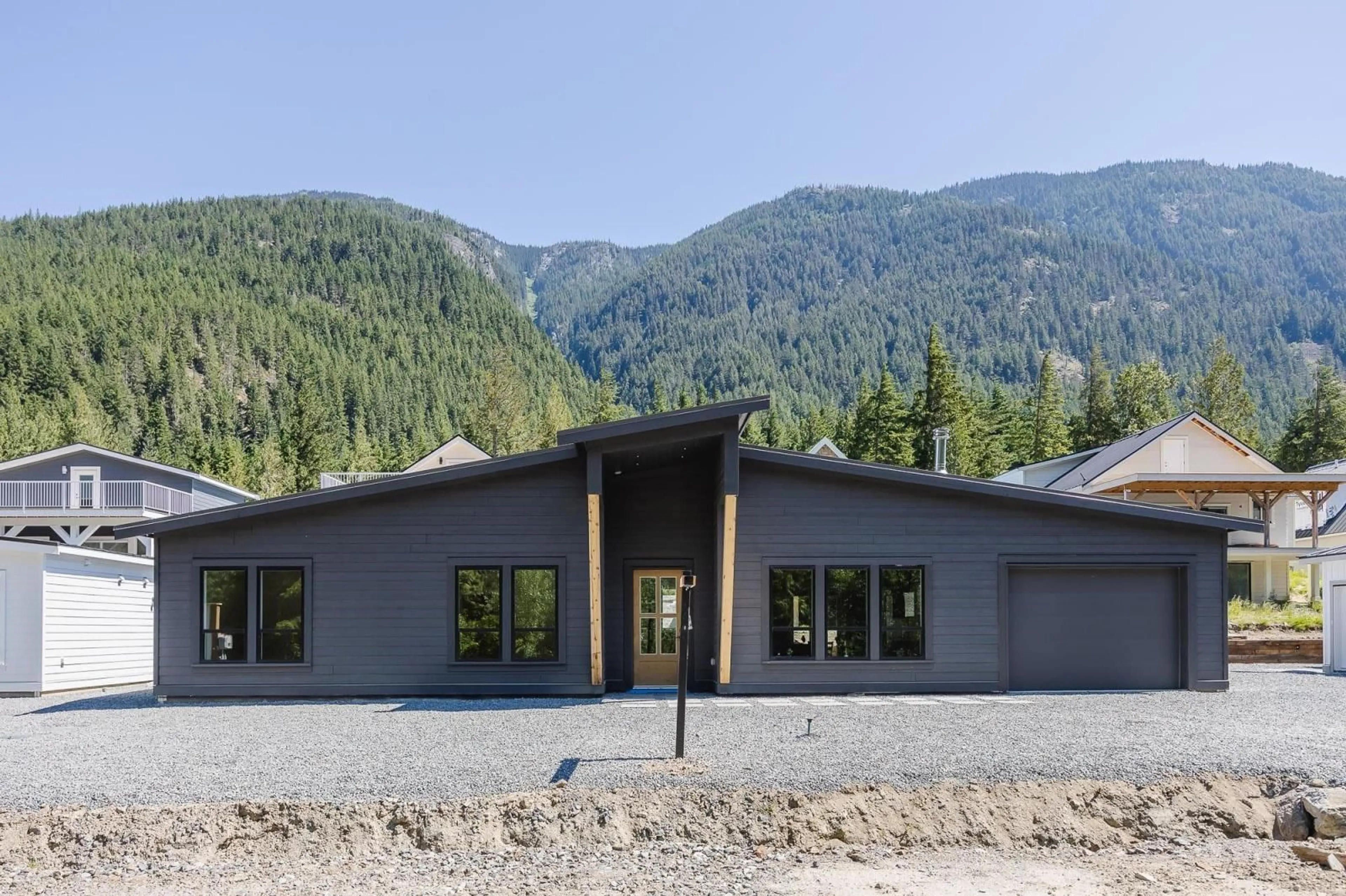 Home with vinyl exterior material, mountain view for HG184 - 71384 GROVE PLACE, Sunshine Valley British Columbia V0X1L5
