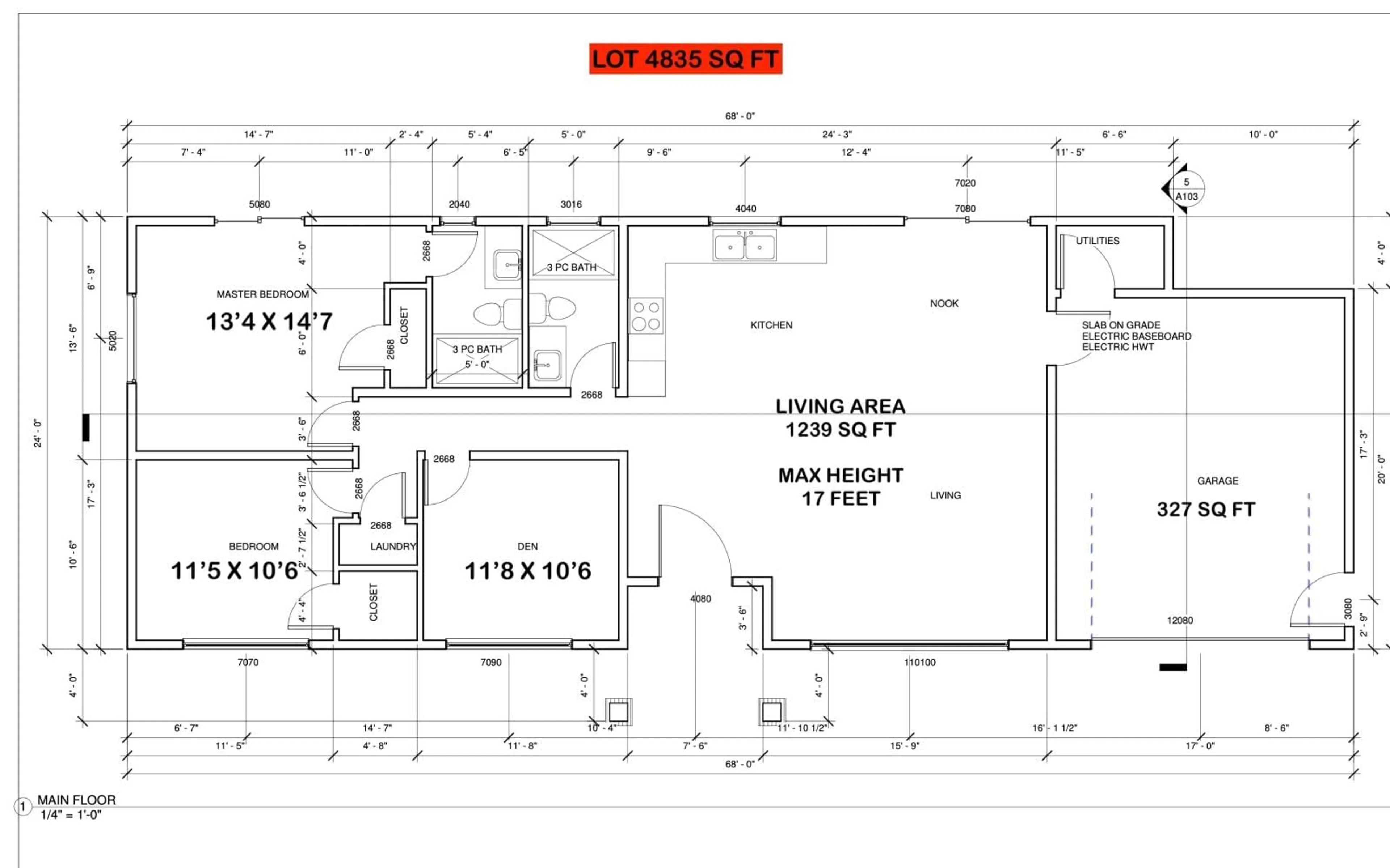 Floor plan for HG184 71384 GROVE PLACE, Sunshine Valley British Columbia V0X1L5