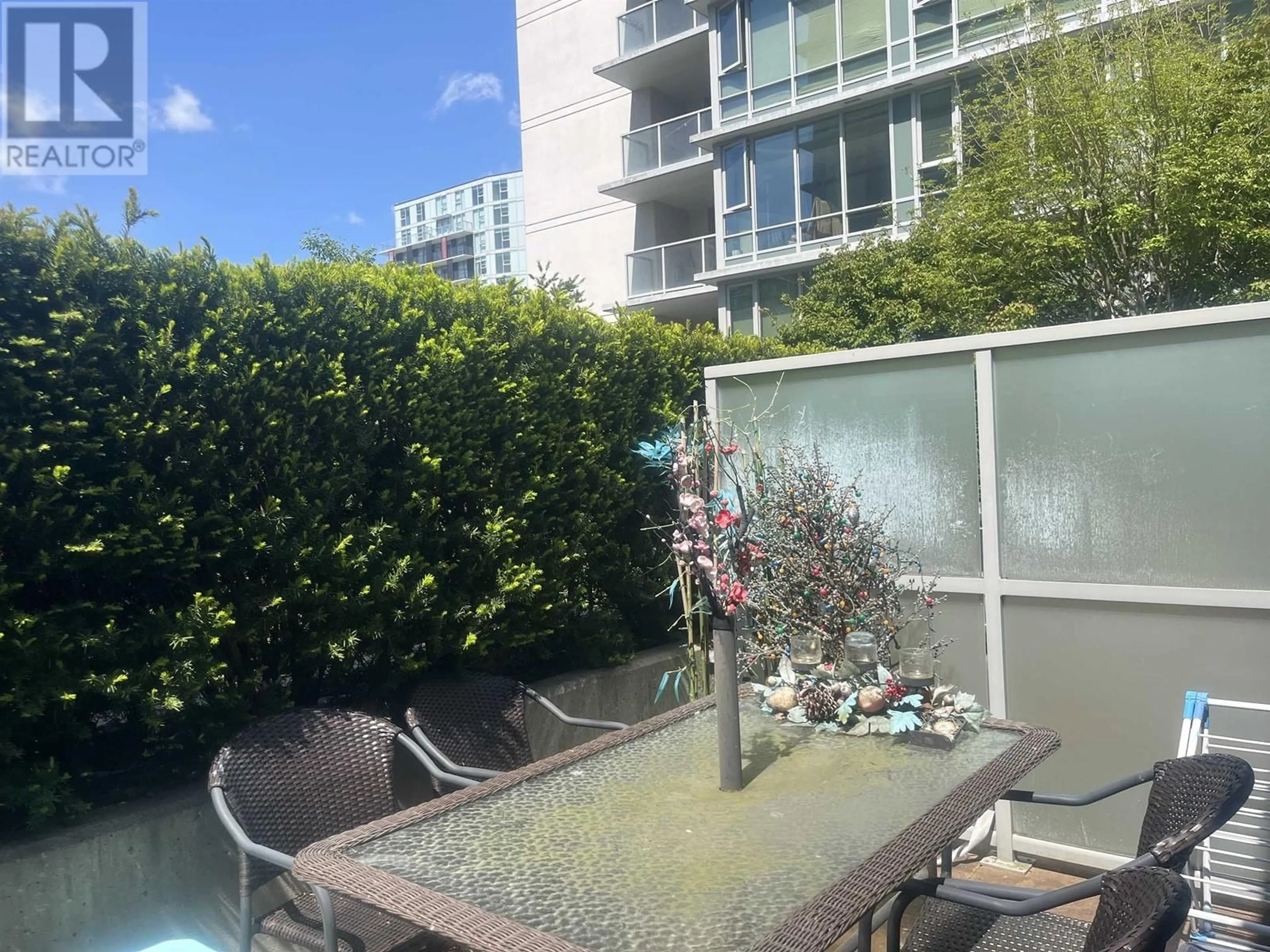 Patio, water/lake/river/ocean view for 312 - 6733 BUSWELL STREET, Richmond British Columbia V6Y0E3
